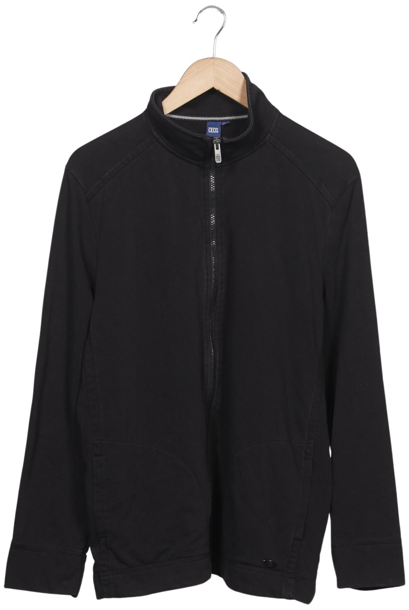 

Cecil Damen Sweatshirt, schwarz, Gr. 46