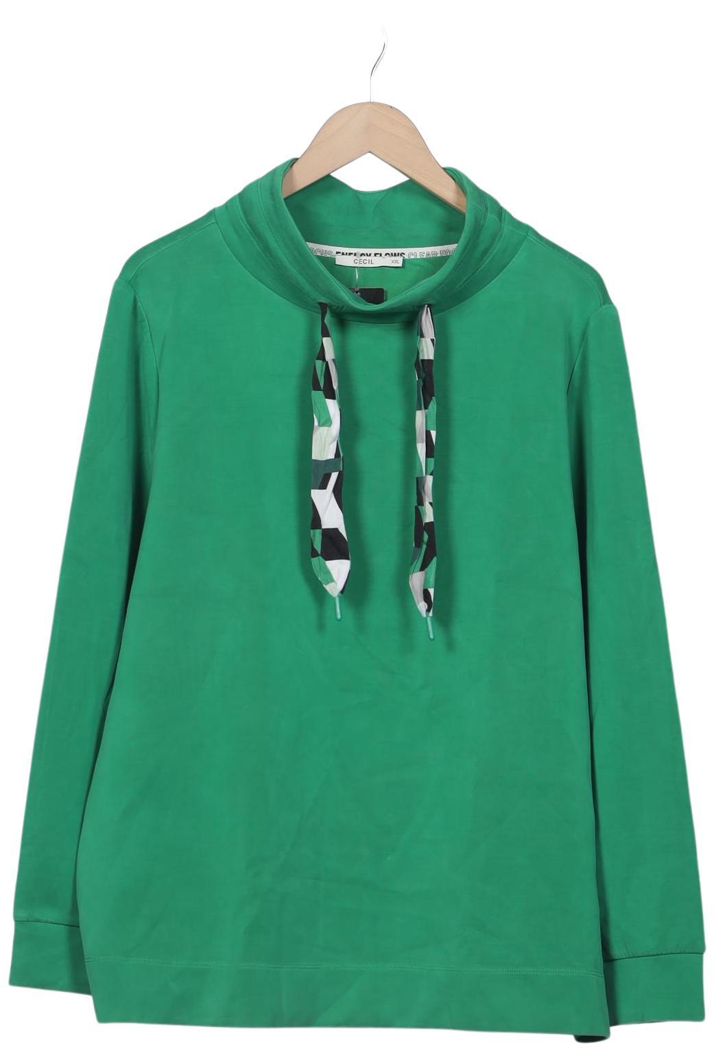

Cecil Damen Sweatshirt, grün, Gr. 46