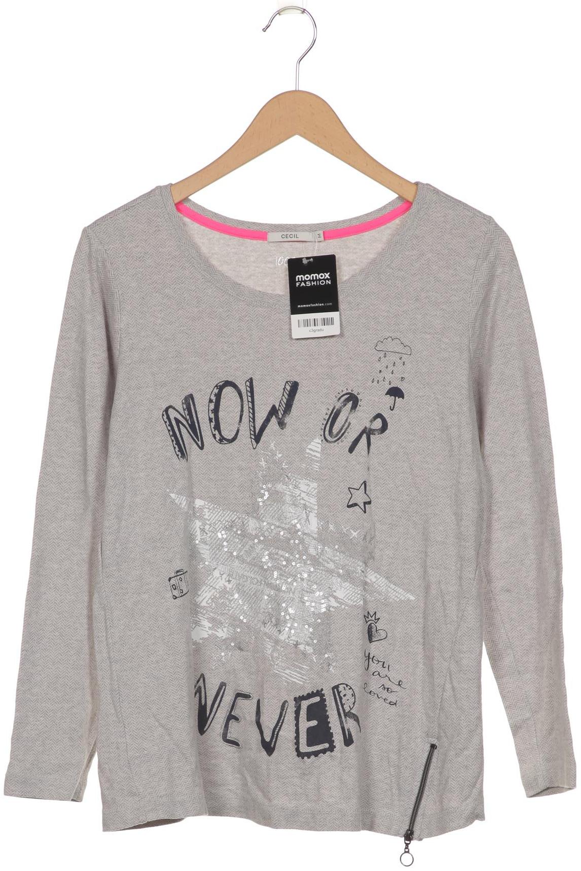 

Cecil Damen Sweatshirt, grau, Gr. 38