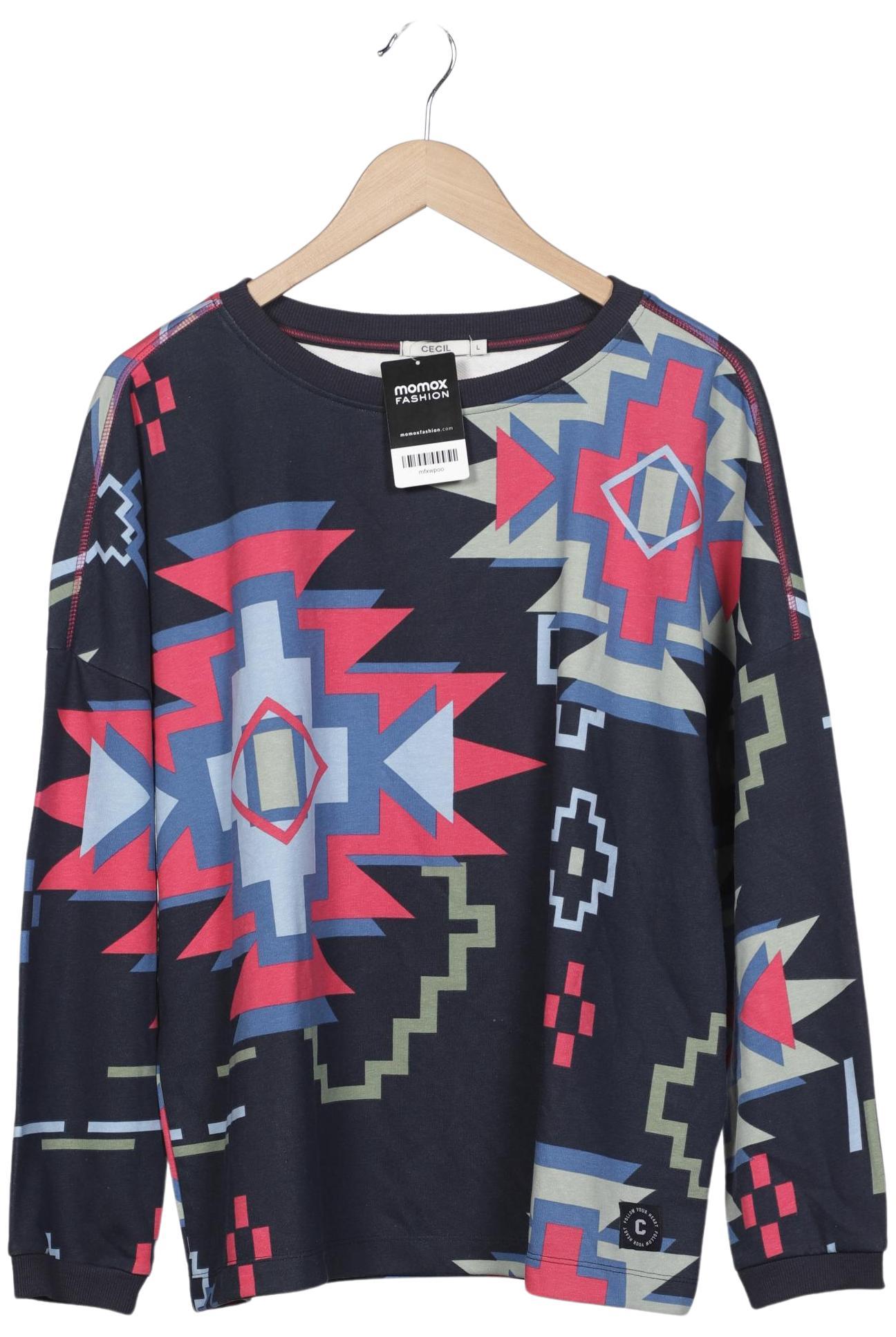 

Cecil Damen Sweatshirt, mehrfarbig, Gr. 42