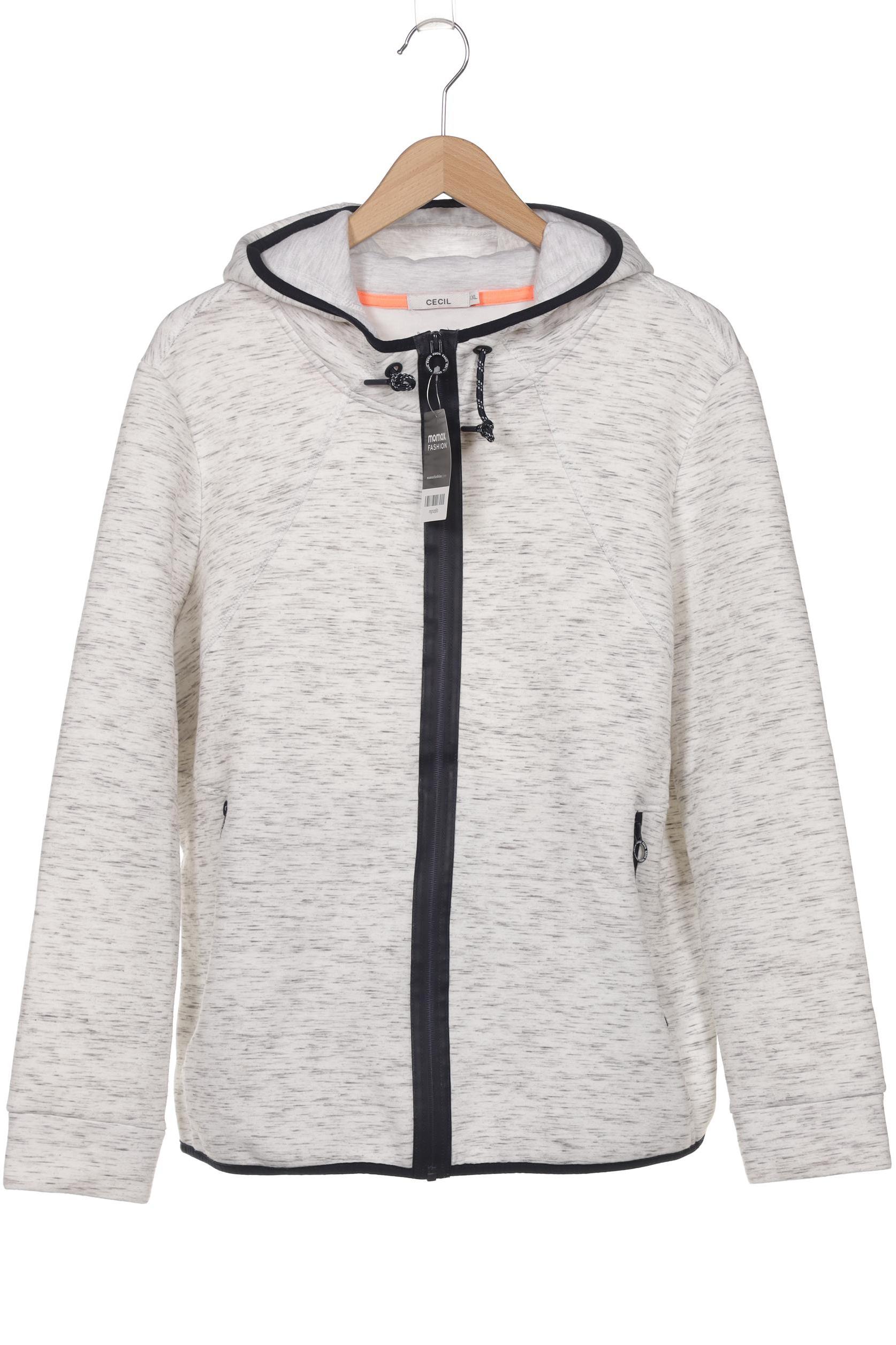 

Cecil Damen Sweatshirt, weiß, Gr. 46