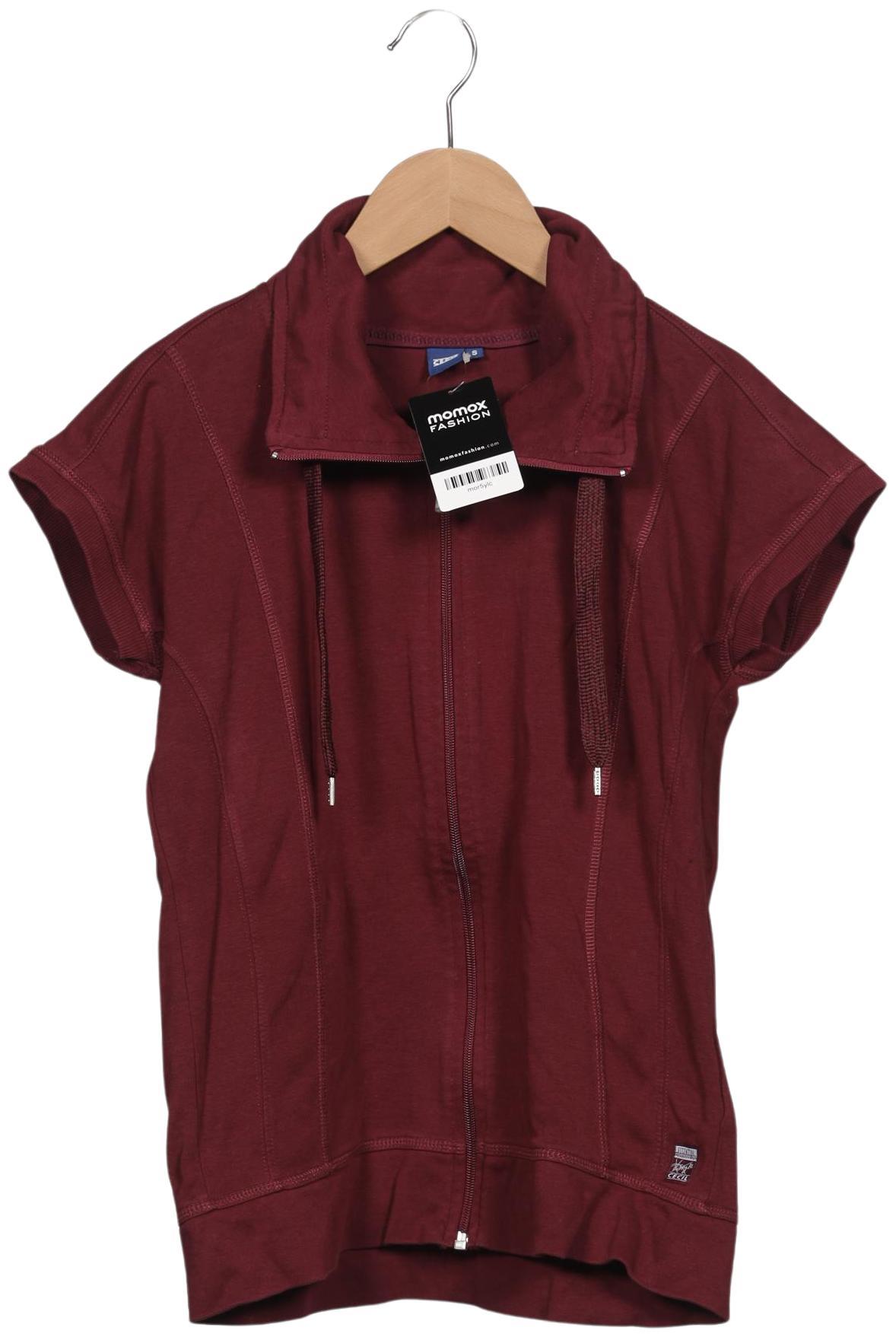 

Cecil Damen Sweatshirt, bordeaux, Gr. 36