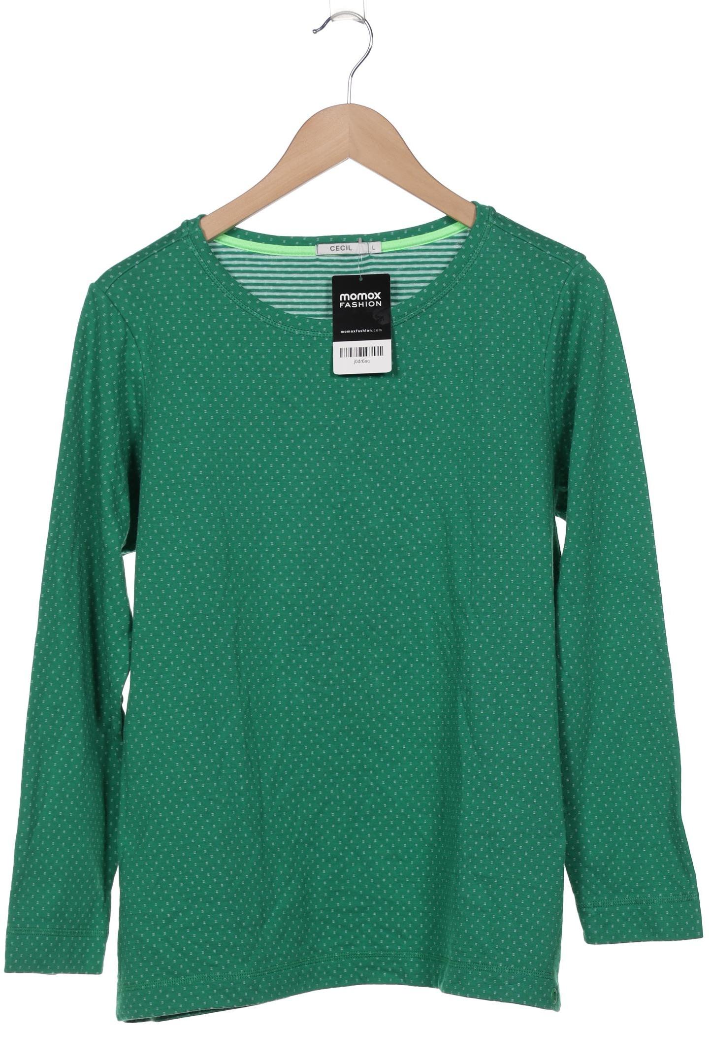 

Cecil Damen Sweatshirt, grün, Gr. 42