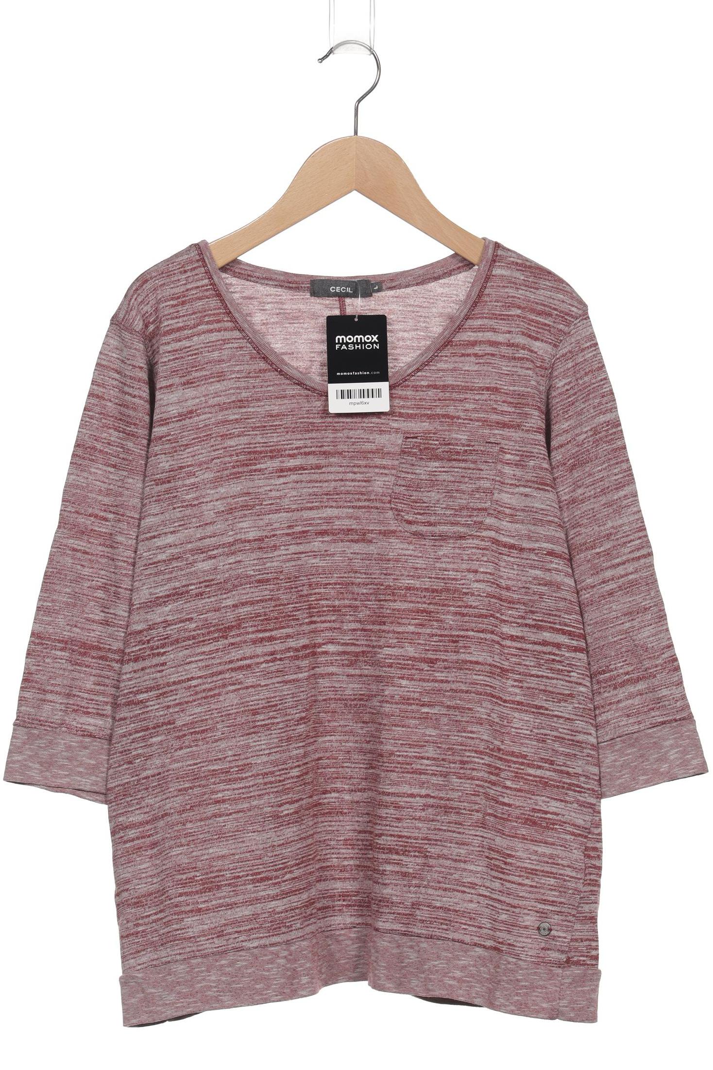 

Cecil Damen Sweatshirt, bordeaux, Gr. 42