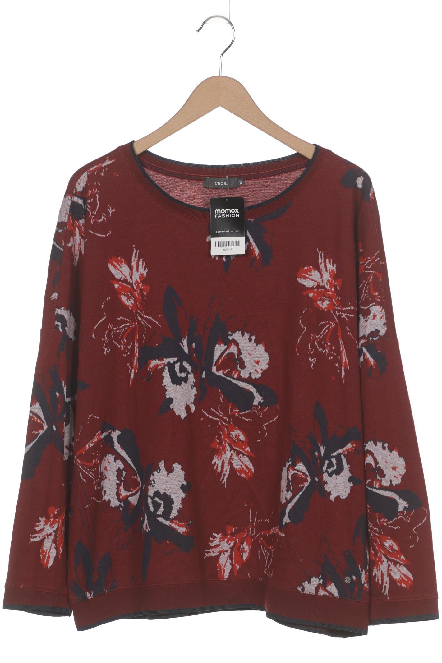 

Cecil Damen Sweatshirt, rot, Gr. 46