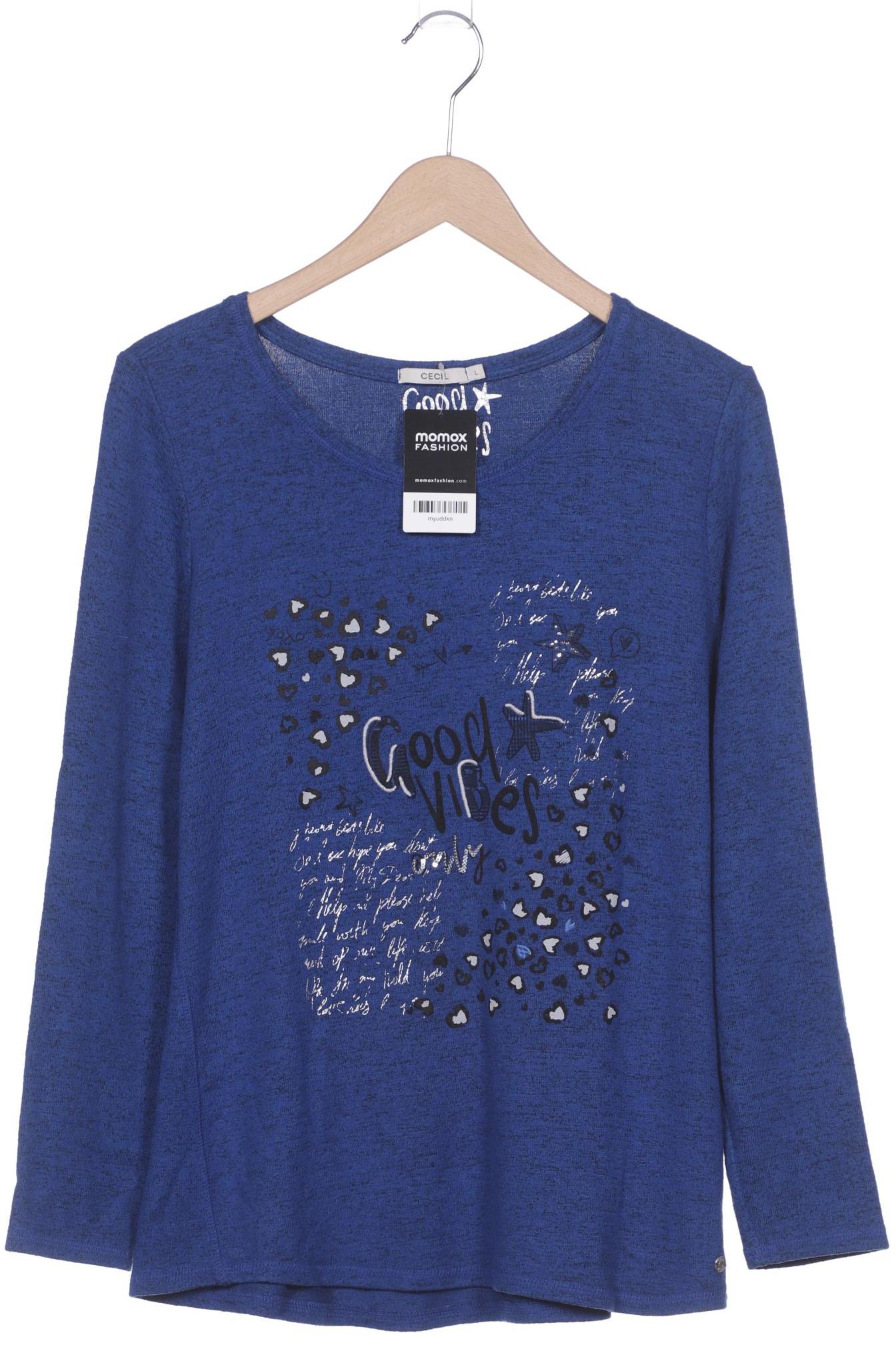 

Cecil Damen Sweatshirt, marineblau, Gr. 42