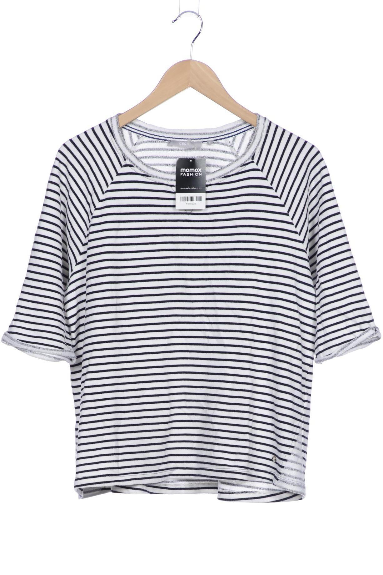 

Cecil Damen Sweatshirt, weiß, Gr. 42