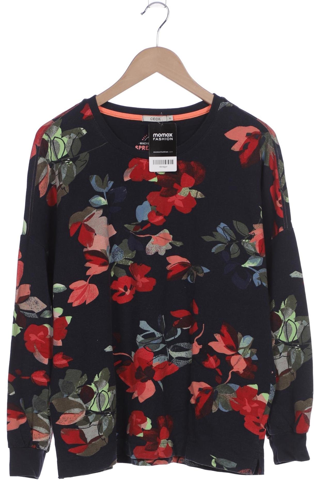 

Cecil Damen Sweatshirt, marineblau, Gr. 44