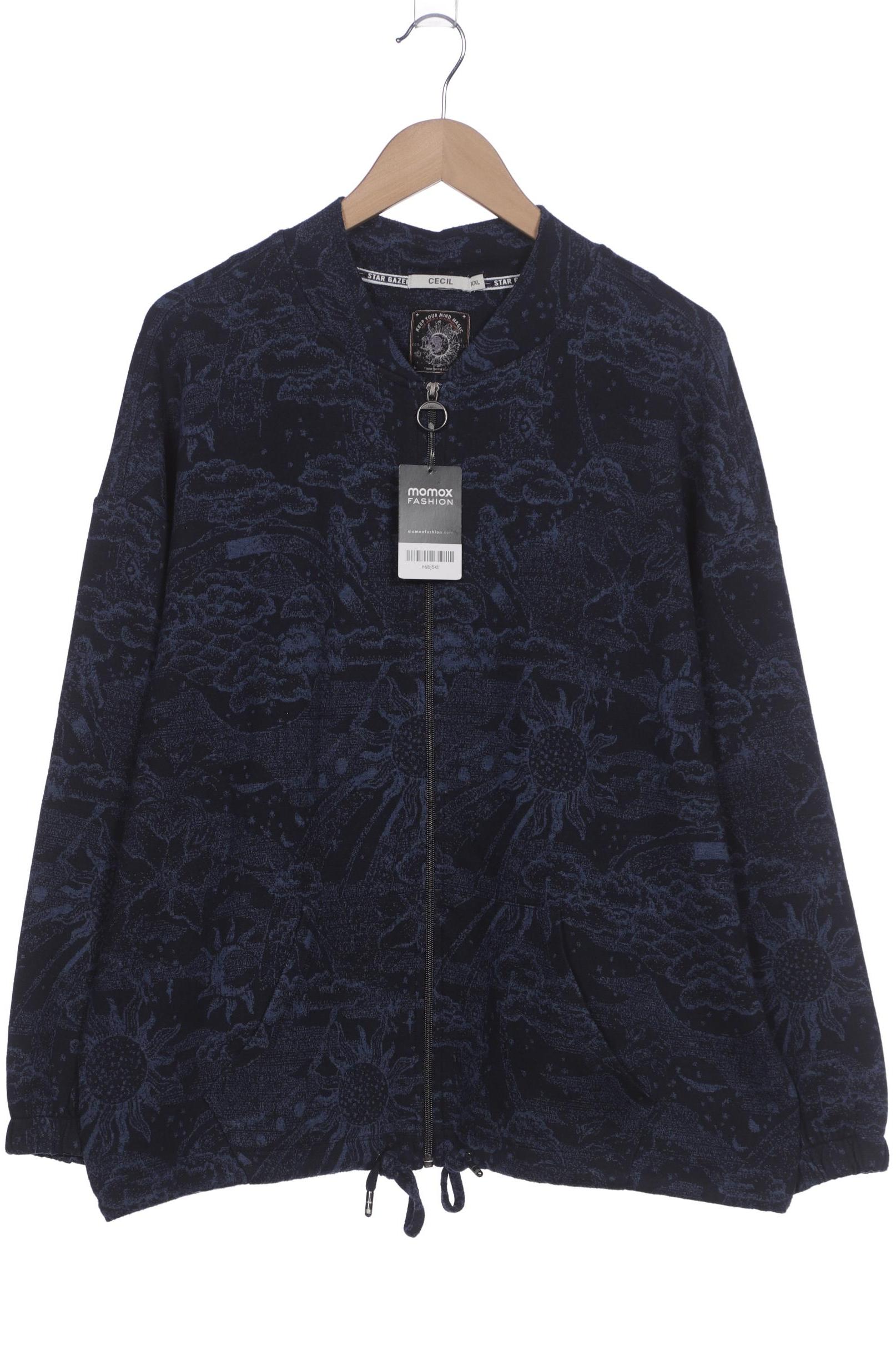 

Cecil Damen Sweatshirt, marineblau, Gr. 46