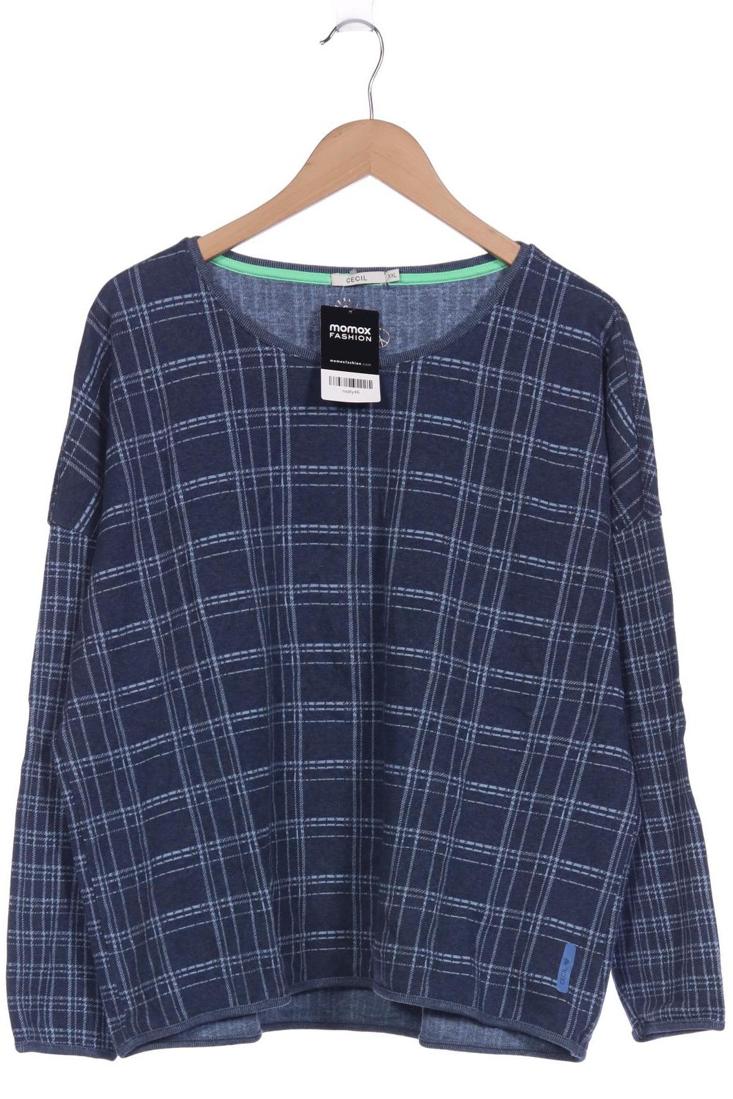

Cecil Damen Sweatshirt, blau, Gr. 46