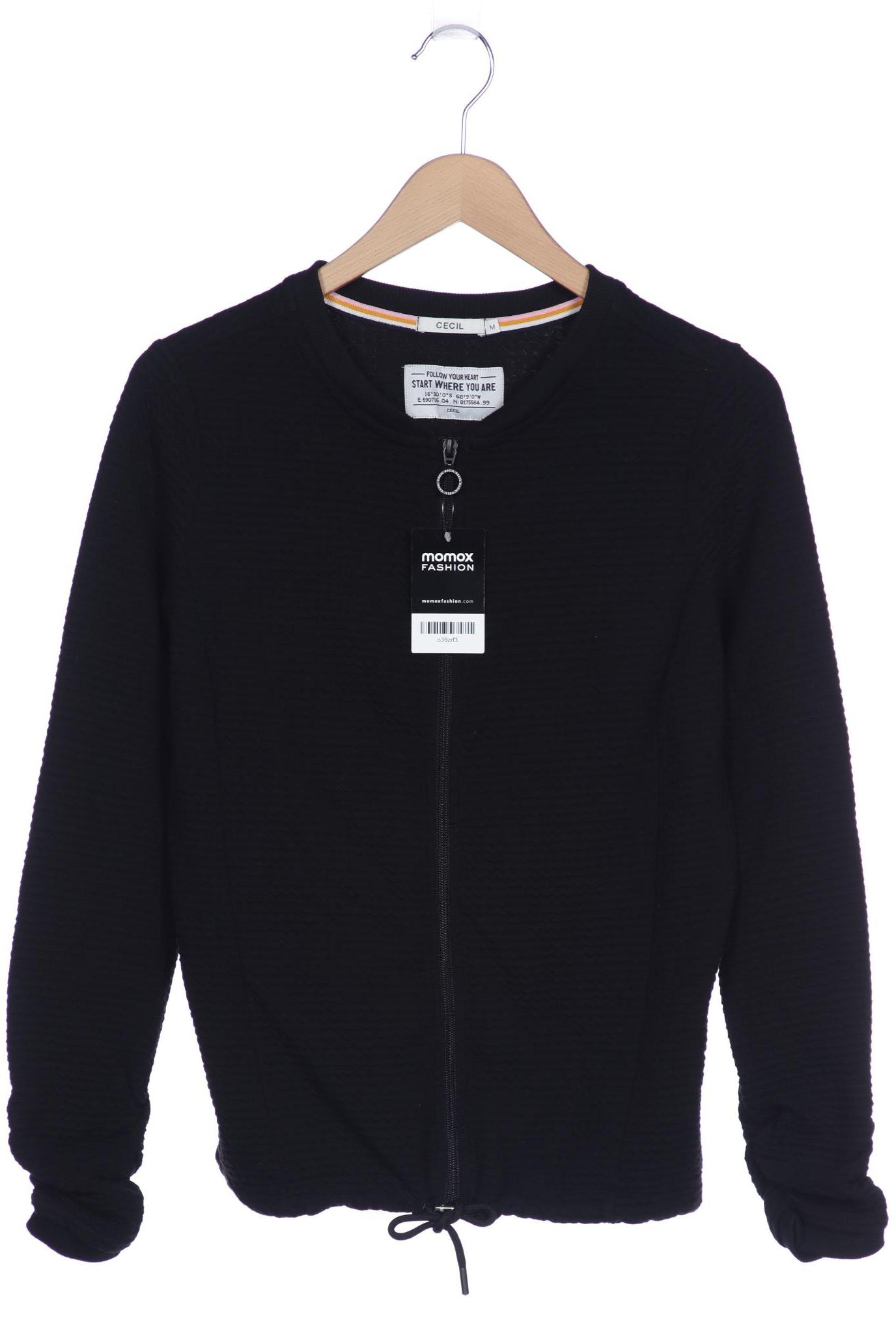 

CECIL Damen Sweatshirt, schwarz