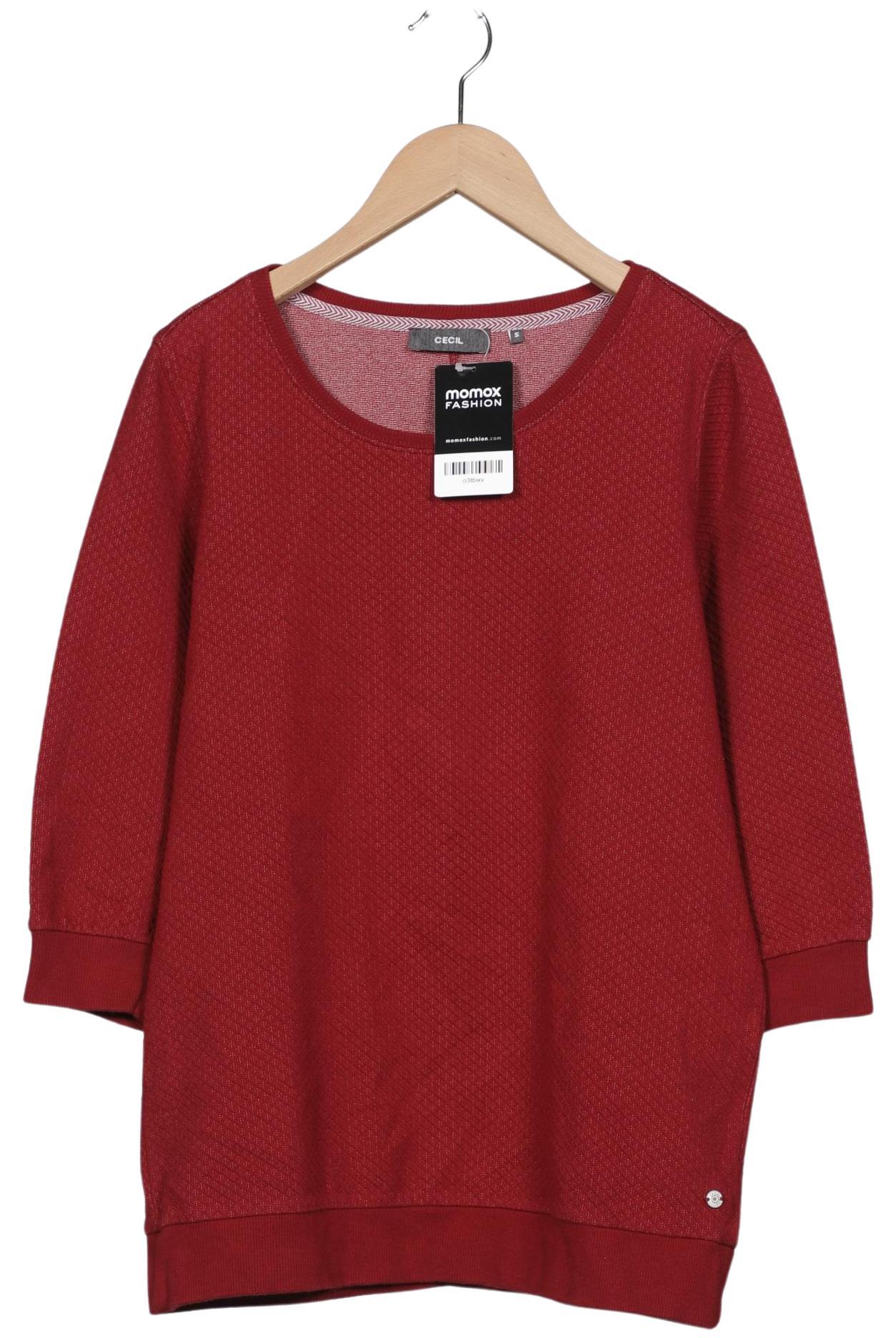 

Cecil Damen Sweatshirt, rot, Gr. 36