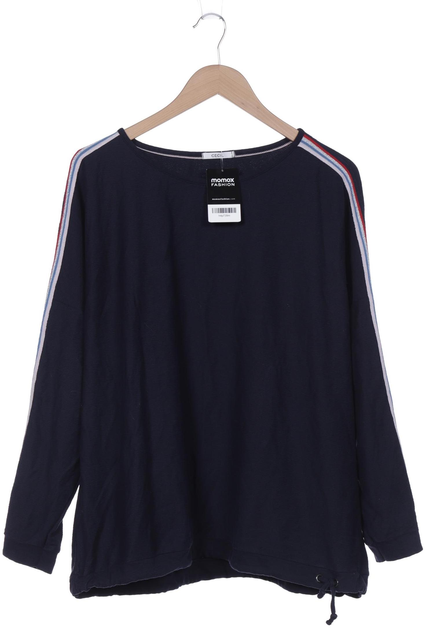 

Cecil Damen Sweatshirt, marineblau, Gr. 46