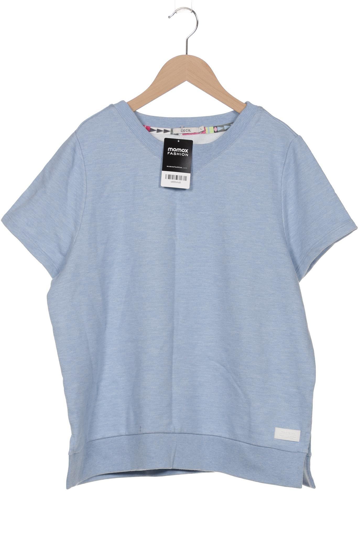 

Cecil Damen Sweatshirt, hellblau, Gr. 42