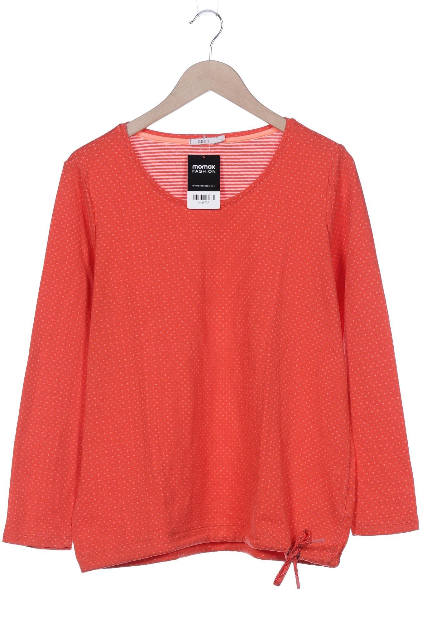 

Cecil Damen Sweatshirt, orange, Gr. 42