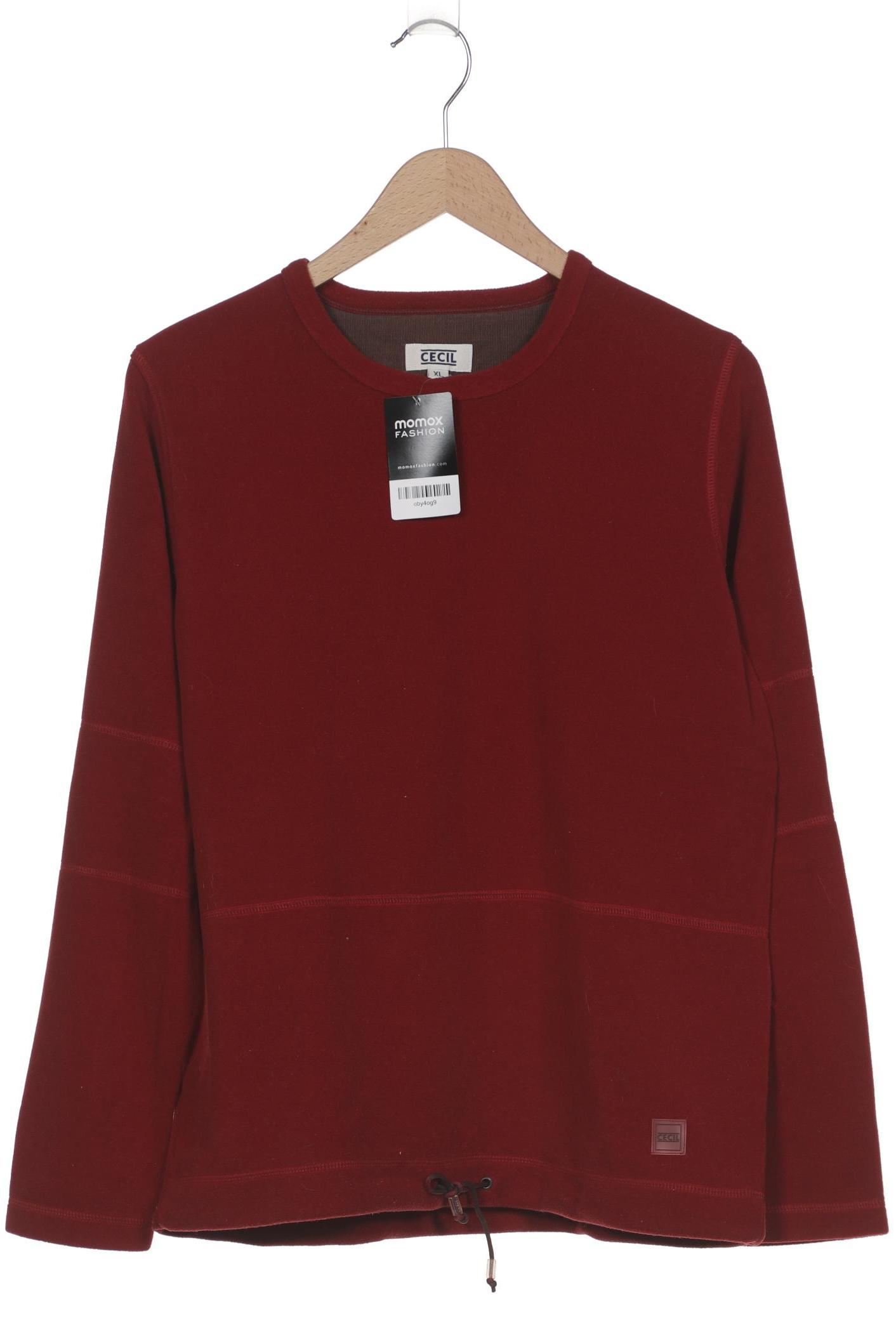 

Cecil Damen Sweatshirt, rot, Gr. 44