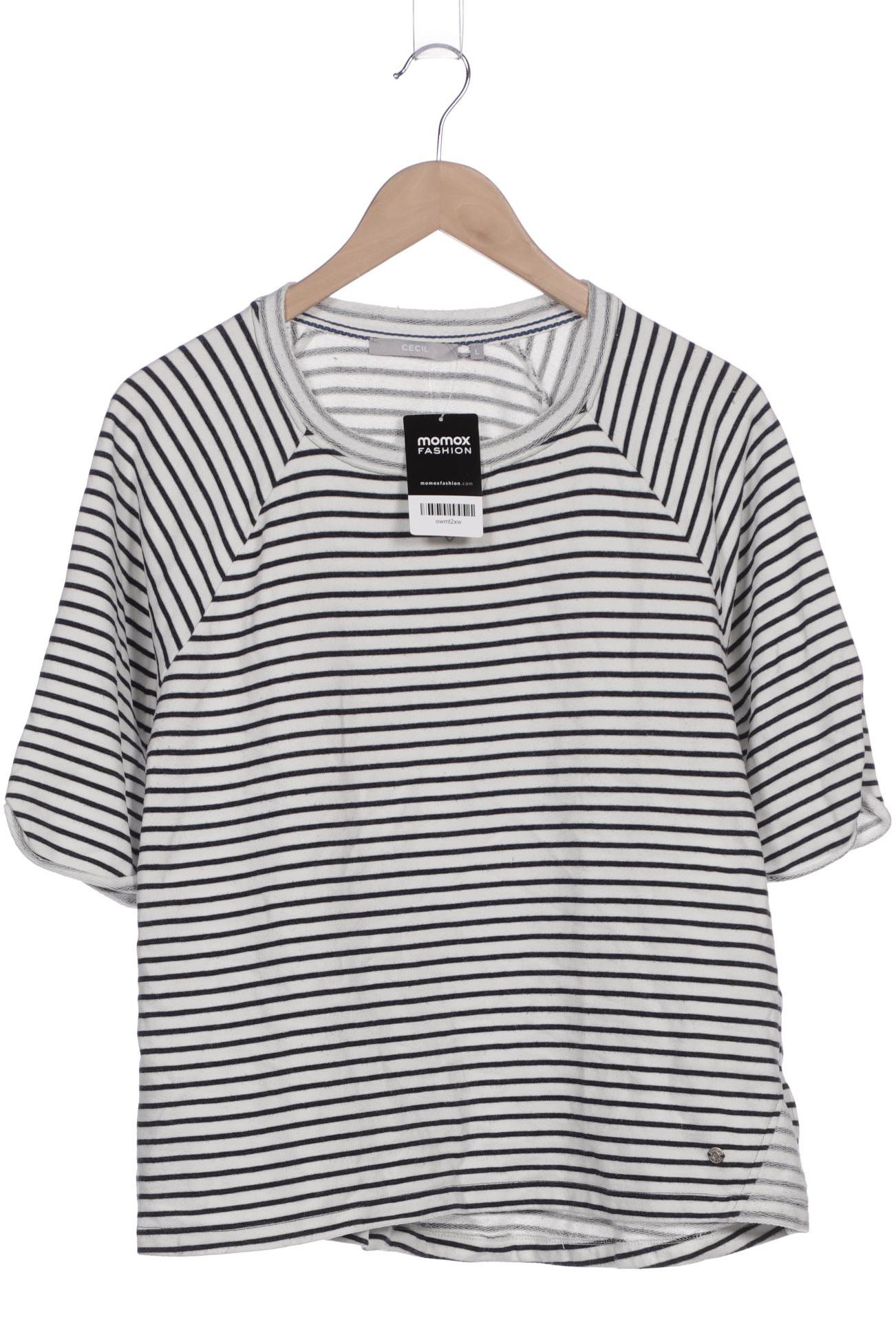 

Cecil Damen Sweatshirt, weiß, Gr. 42