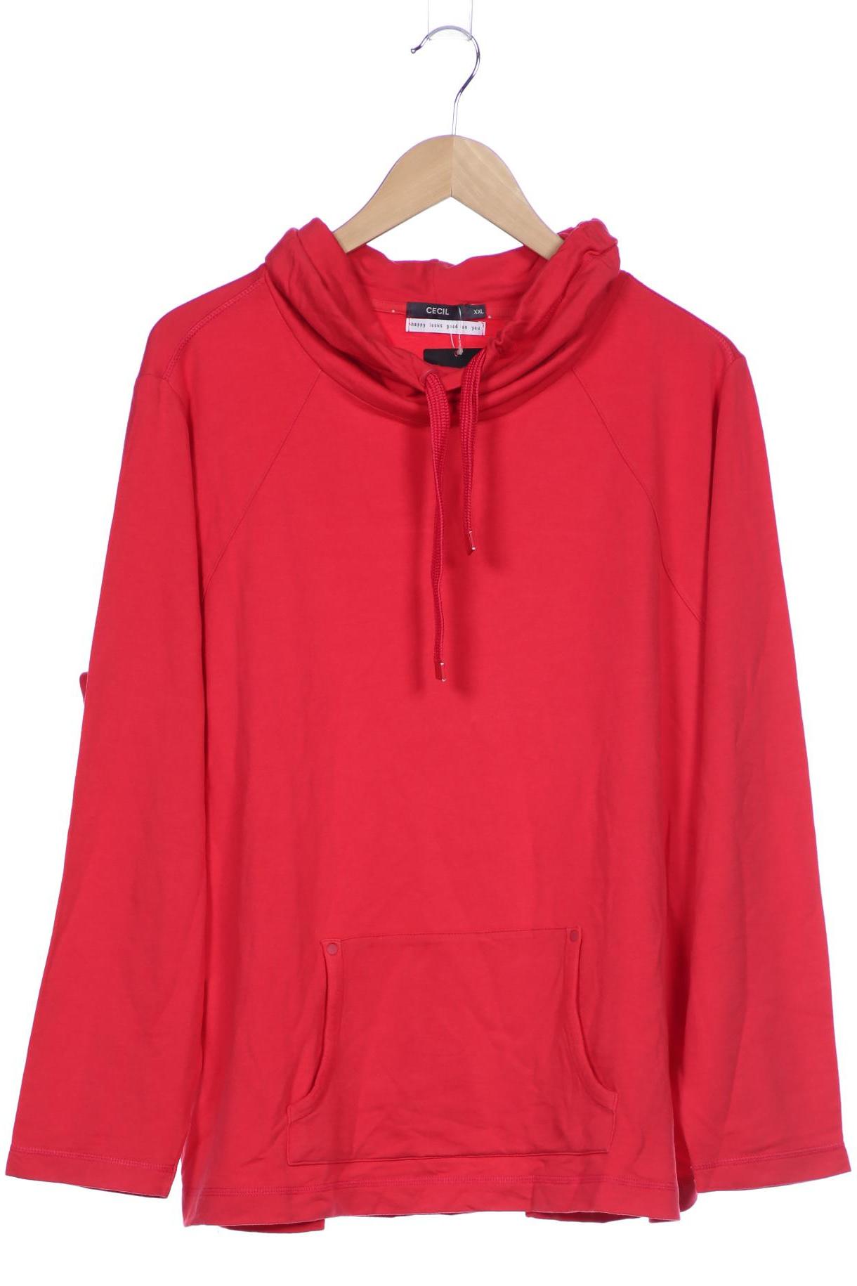 

Cecil Damen Sweatshirt, rot, Gr. 46