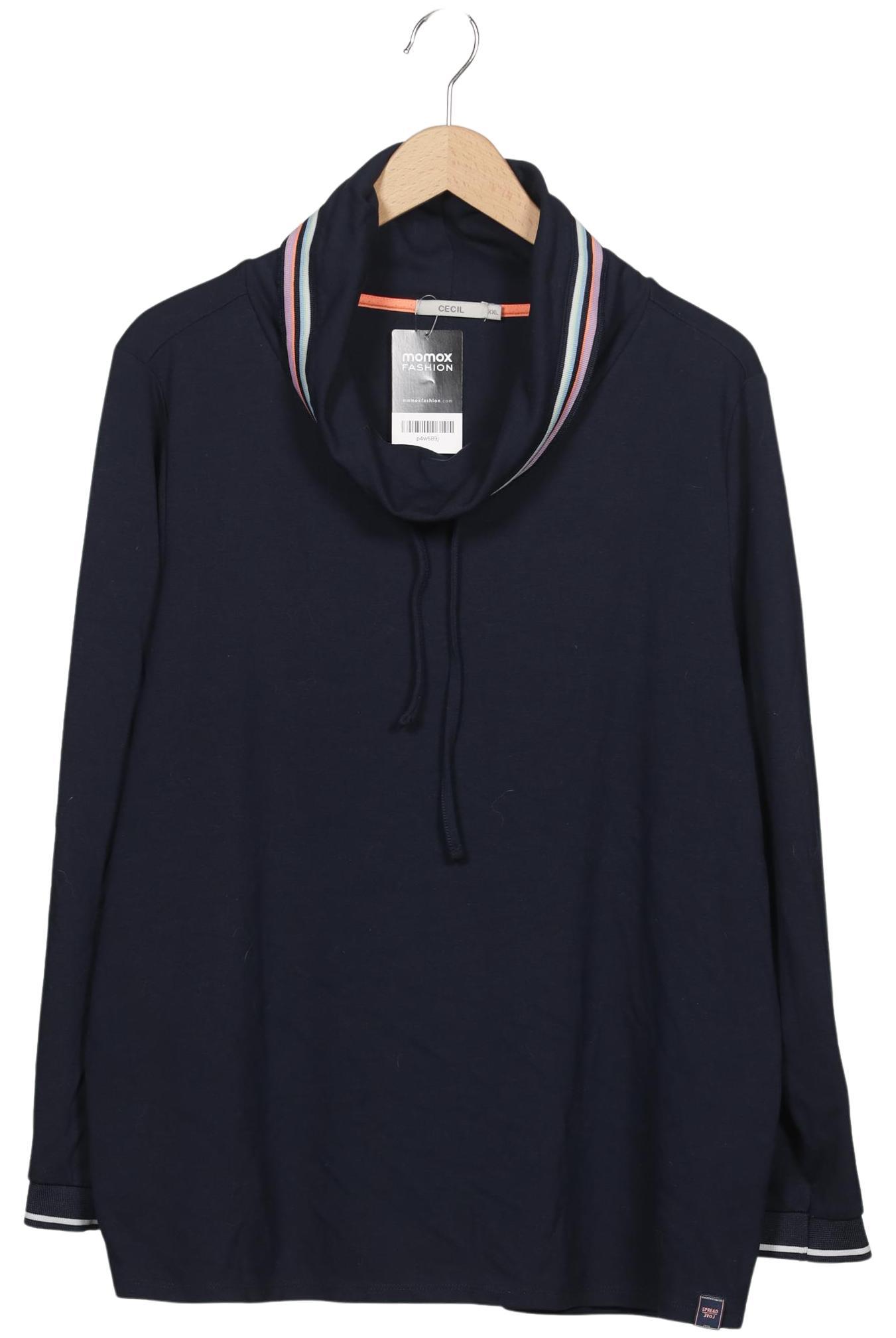 

Cecil Damen Sweatshirt, marineblau, Gr. 46