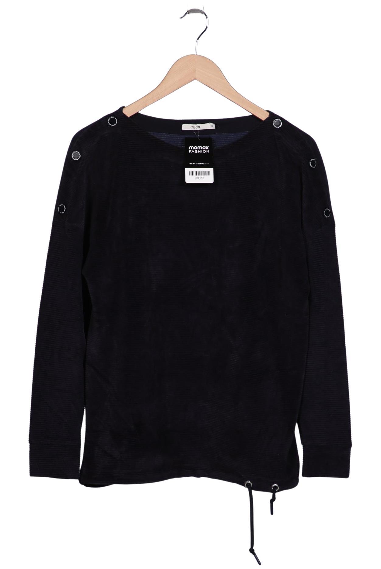 

Cecil Damen Sweatshirt, marineblau, Gr. 38