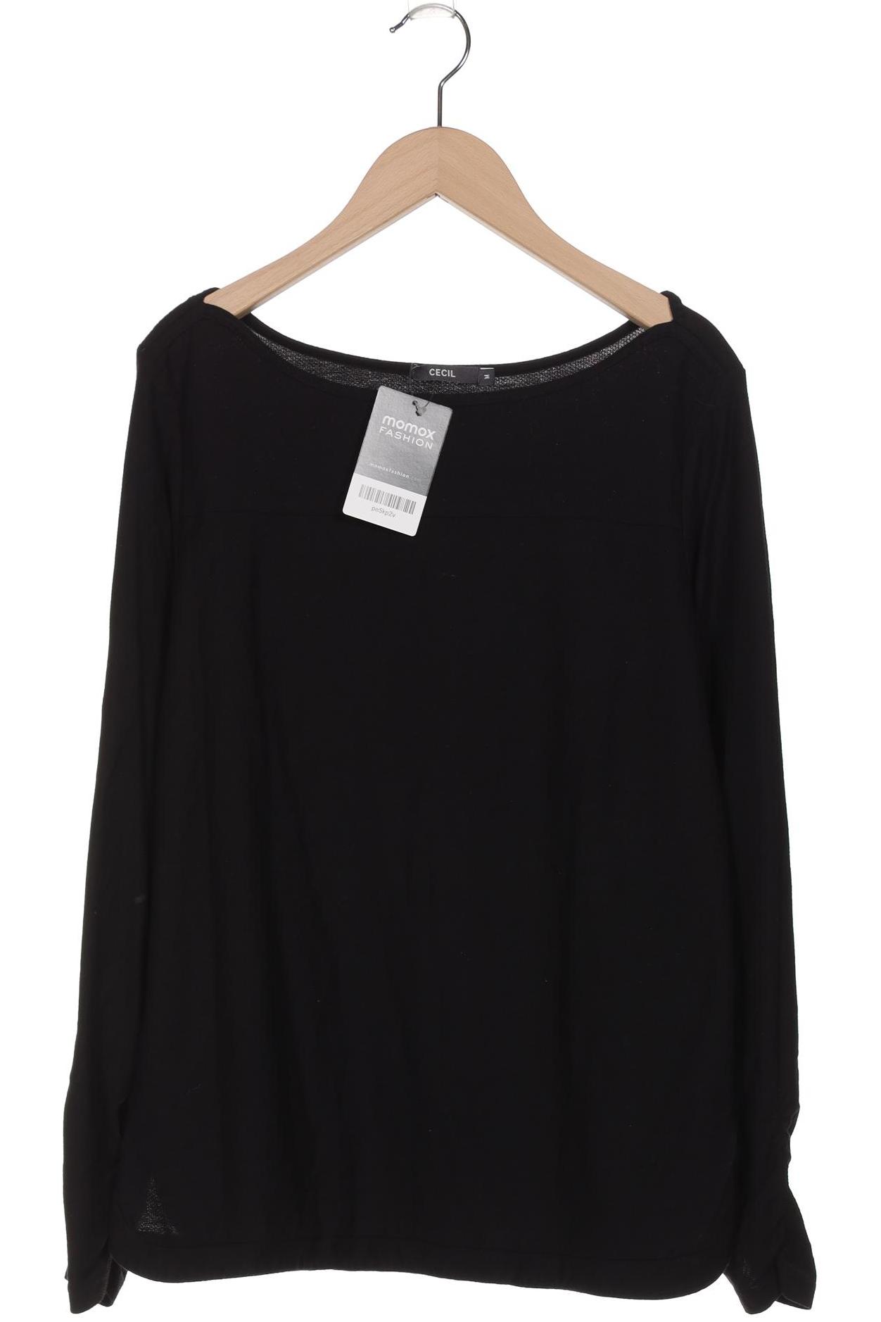 

Cecil Damen Sweatshirt, schwarz, Gr. 38