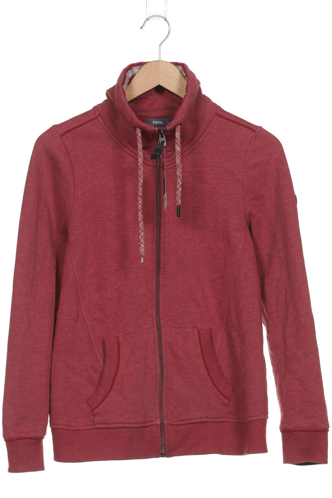 

Cecil Damen Sweatshirt, bordeaux, Gr. 36