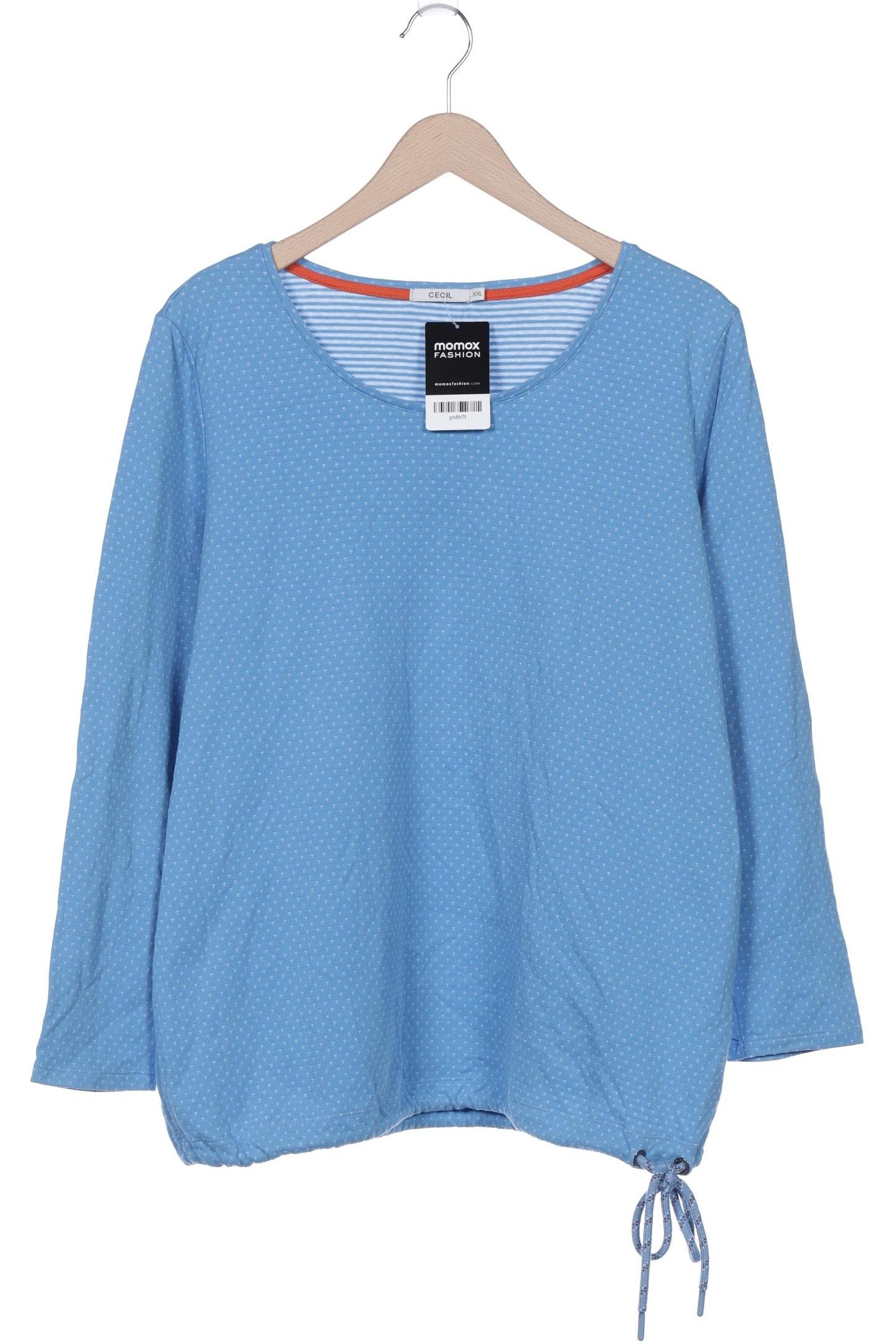 

Cecil Damen Sweatshirt, blau, Gr. 46