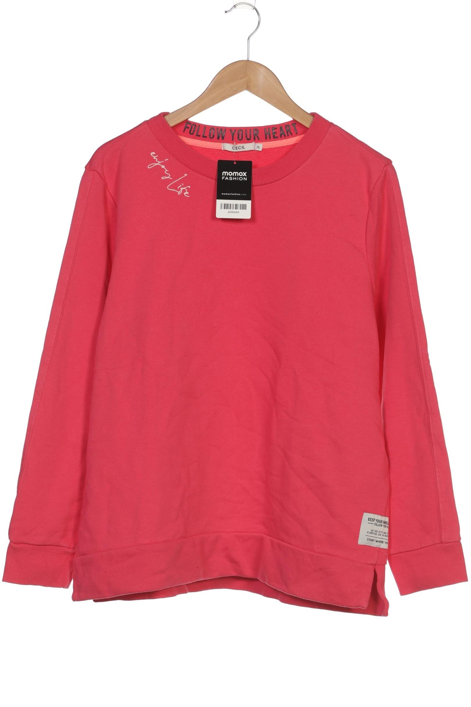 Thumbnail - Cecil Damen Sweatshirt, pink, Gr. 44