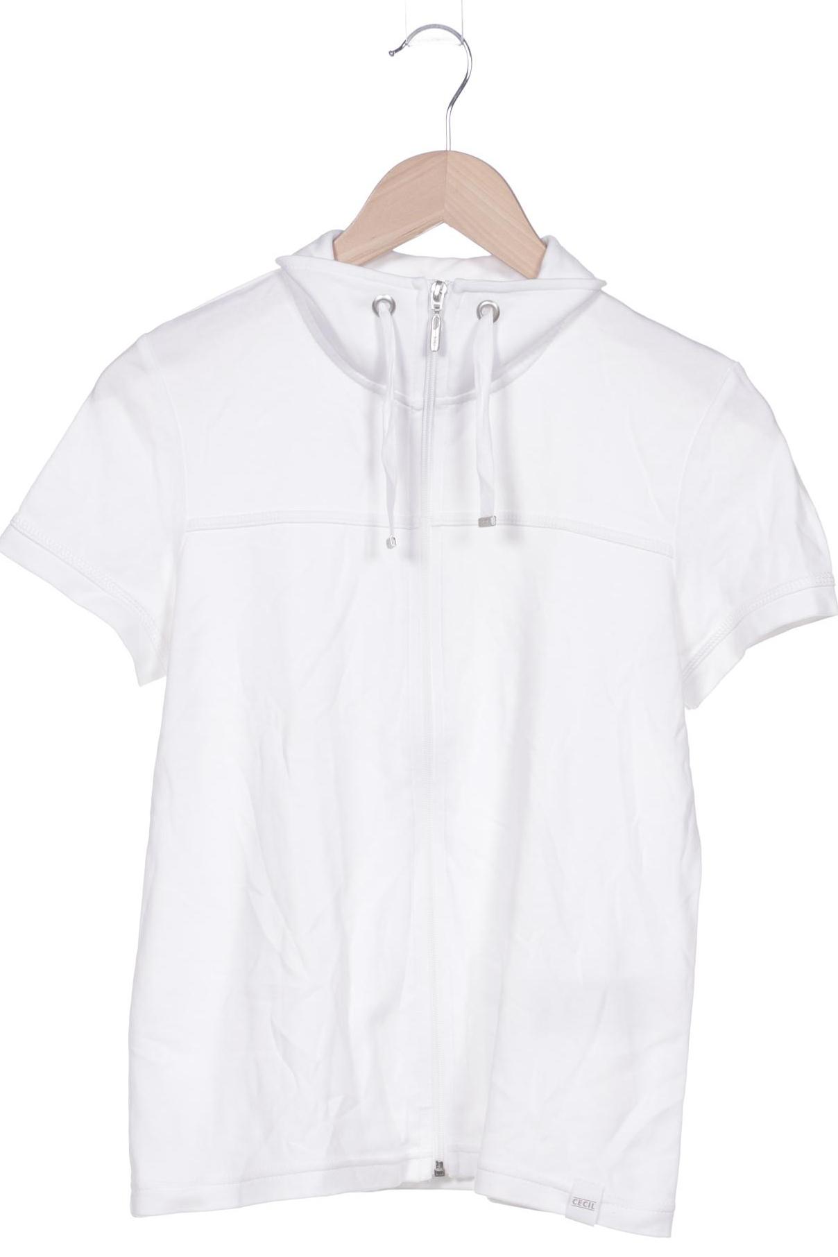 

Cecil Damen Sweatshirt, weiß, Gr. 36