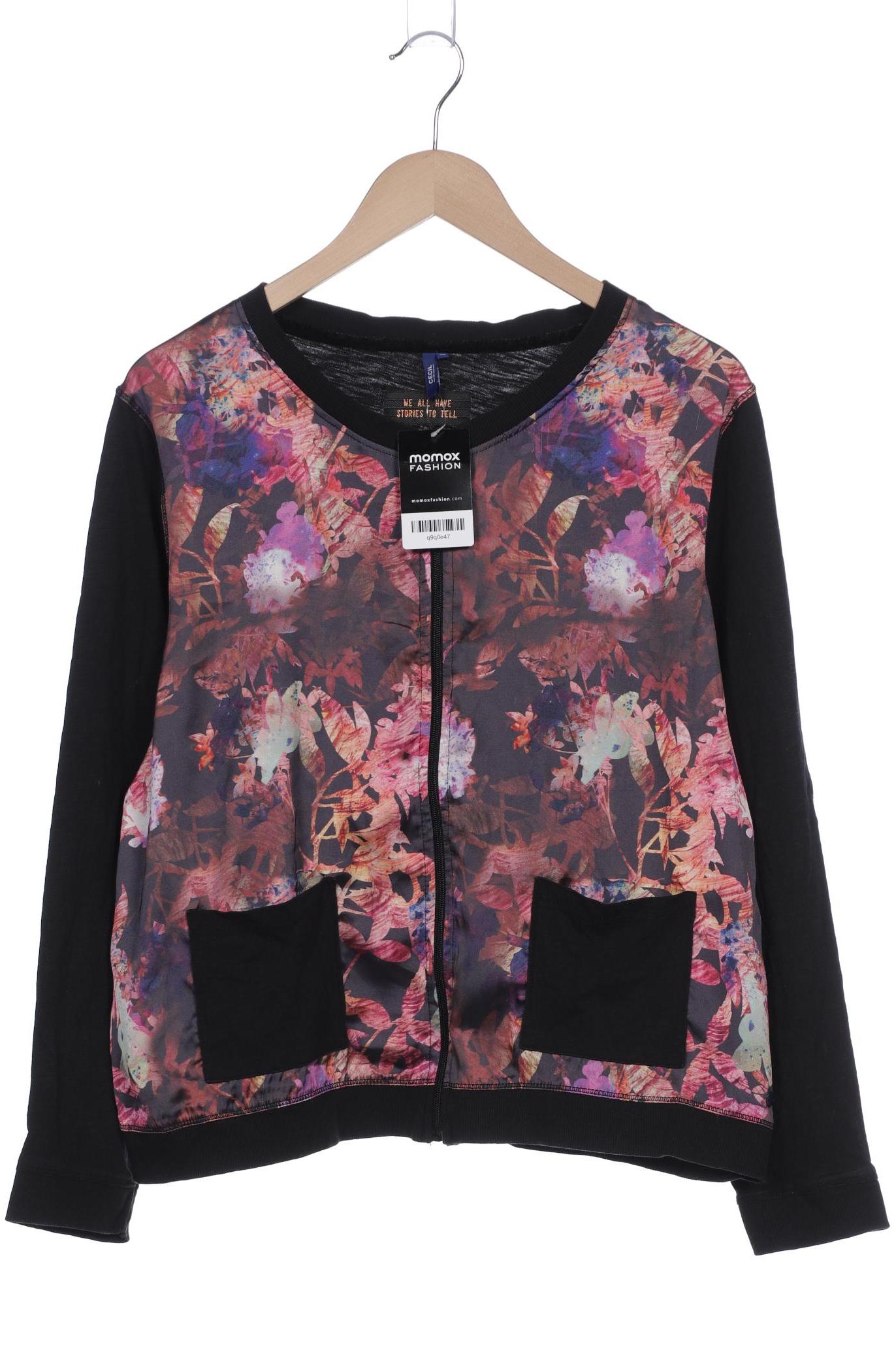 

Cecil Damen Sweatshirt, schwarz, Gr. 44