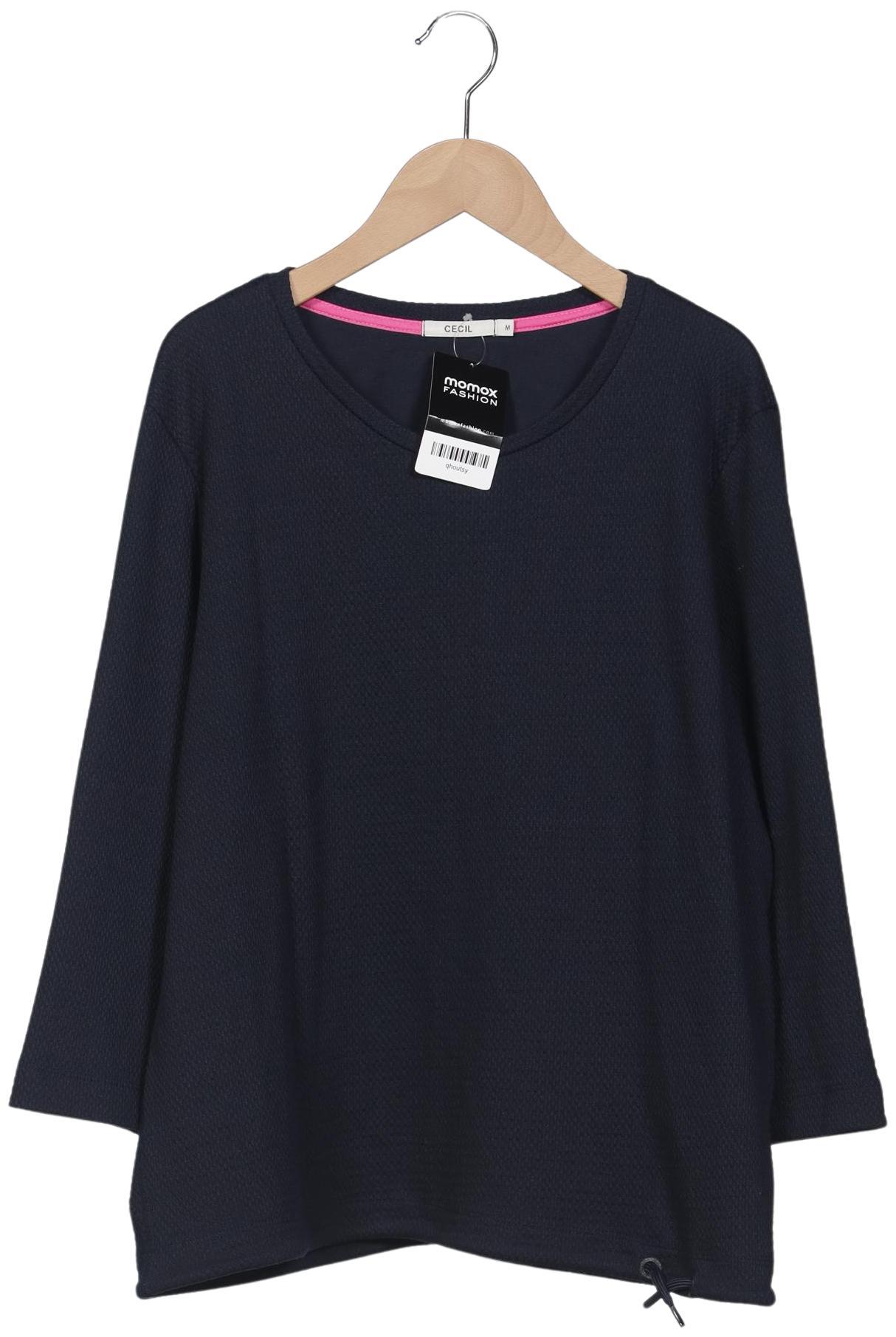 

Cecil Damen Sweatshirt, marineblau, Gr. 38