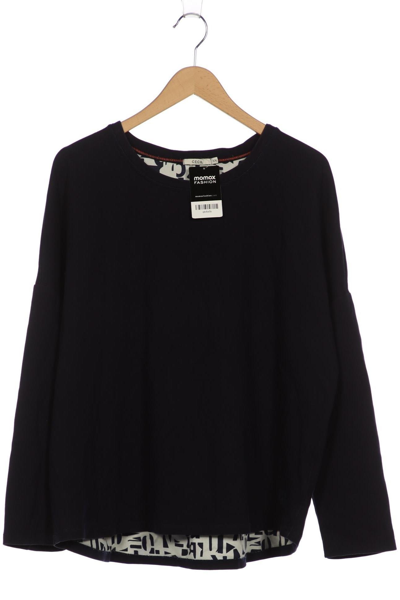 

Cecil Damen Sweatshirt, marineblau, Gr. 46