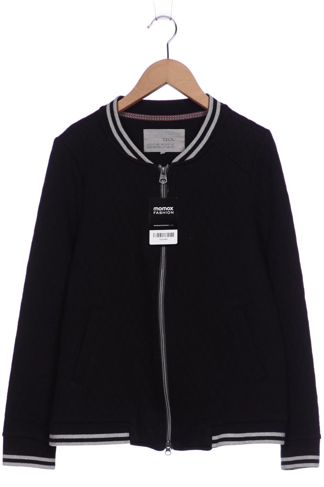 

Cecil Damen Sweatshirt, schwarz, Gr. 36