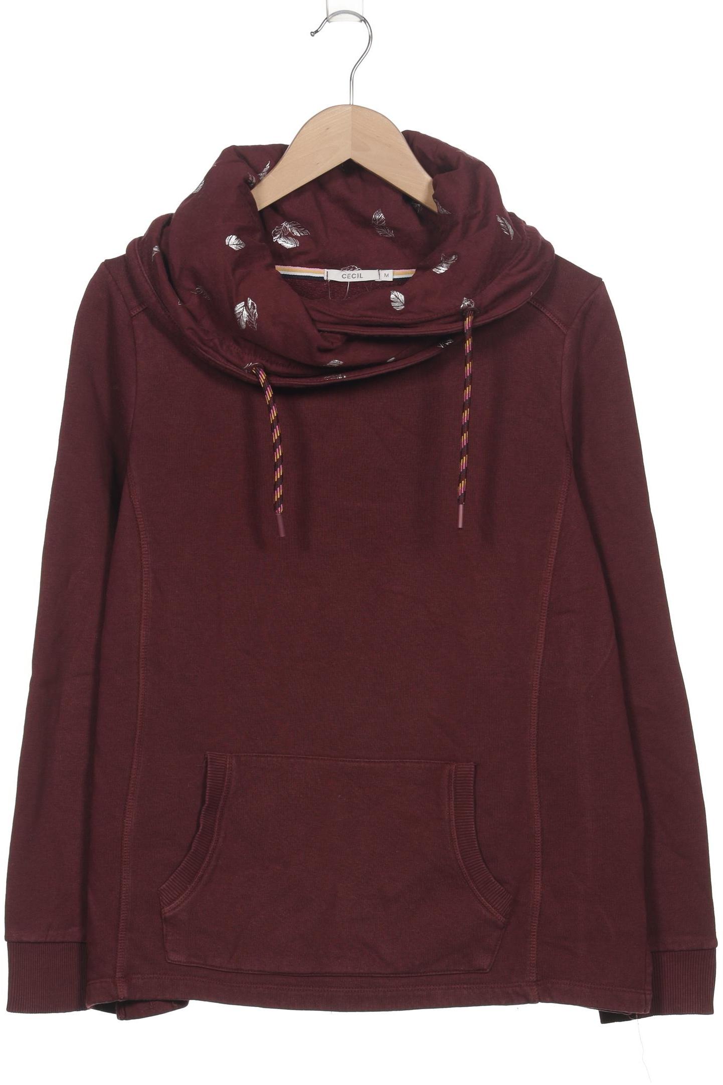 

Cecil Damen Sweatshirt, bordeaux, Gr. 38