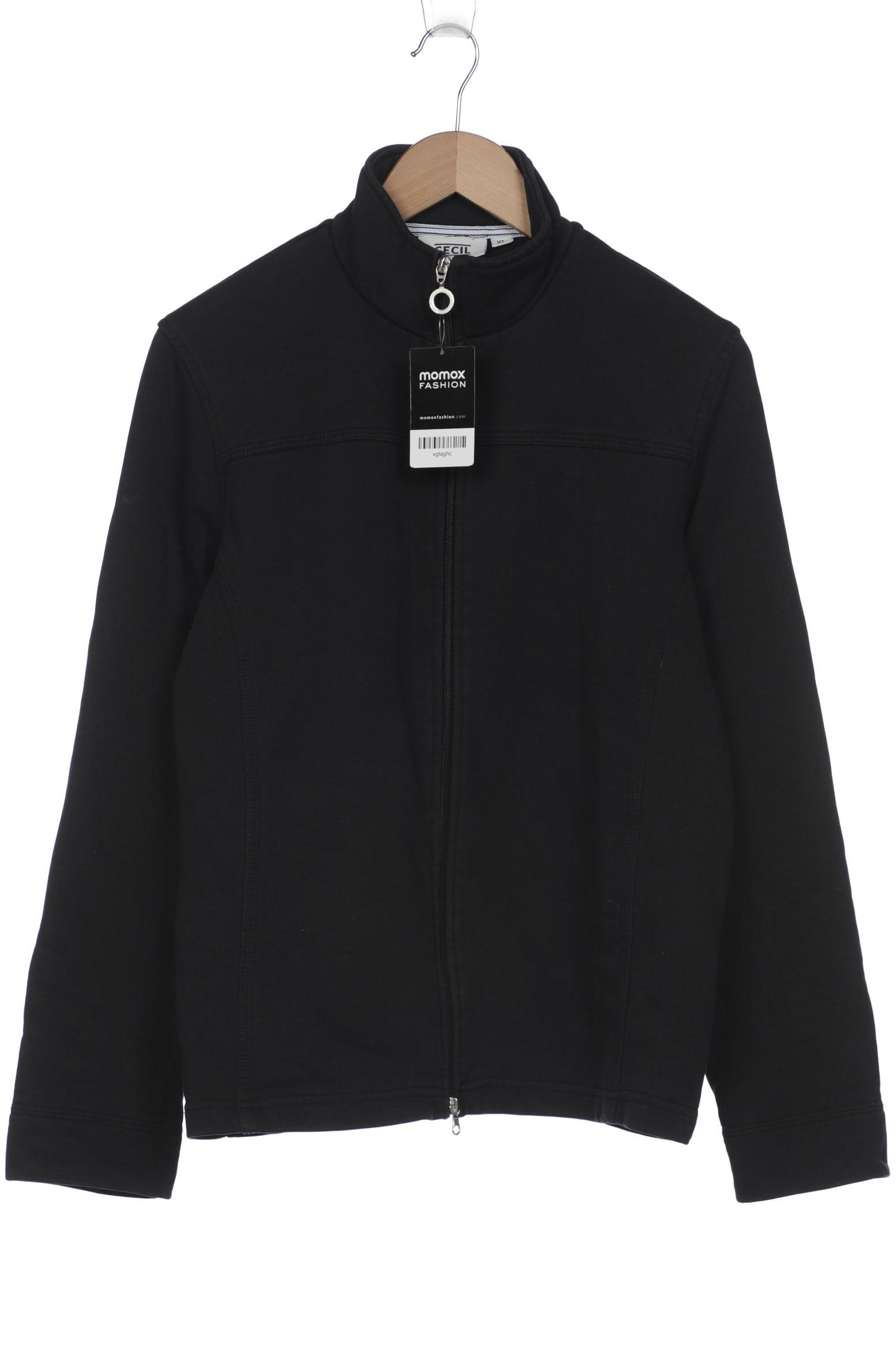 

Cecil Damen Sweatshirt, schwarz, Gr. 44
