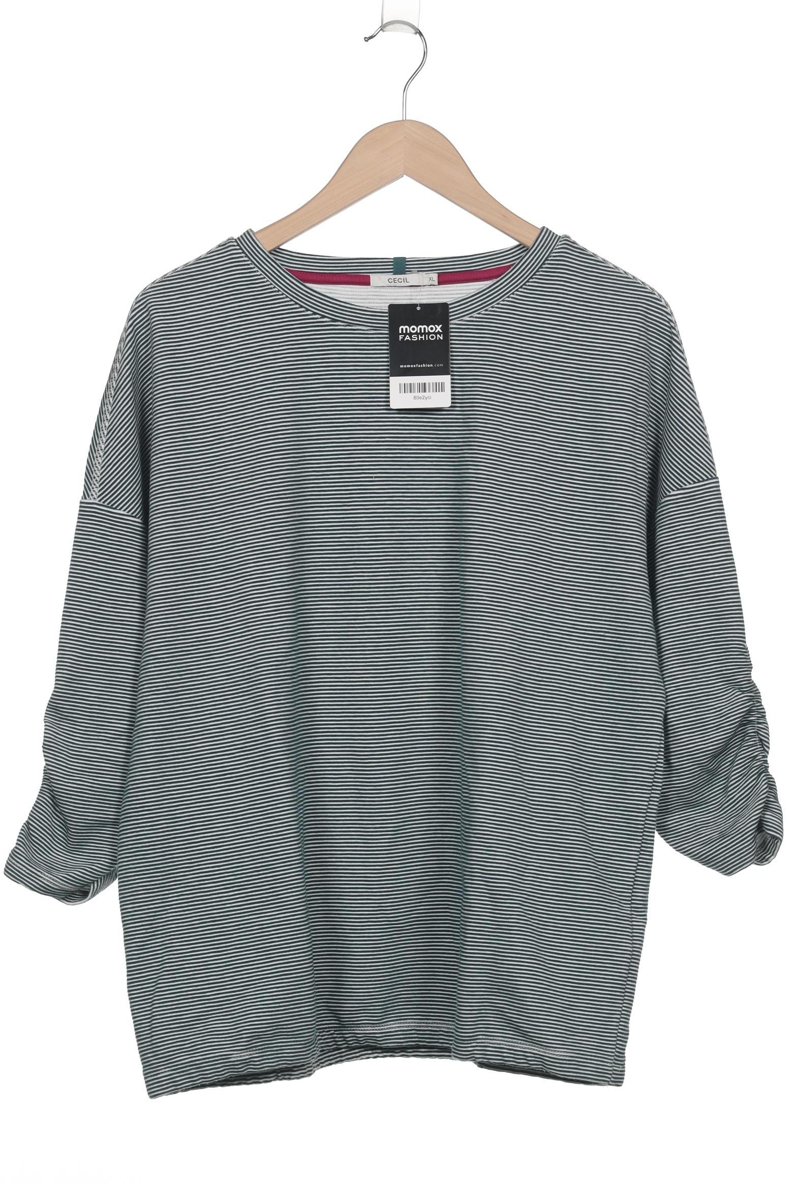 

Cecil Damen Sweatshirt, türkis, Gr. 44