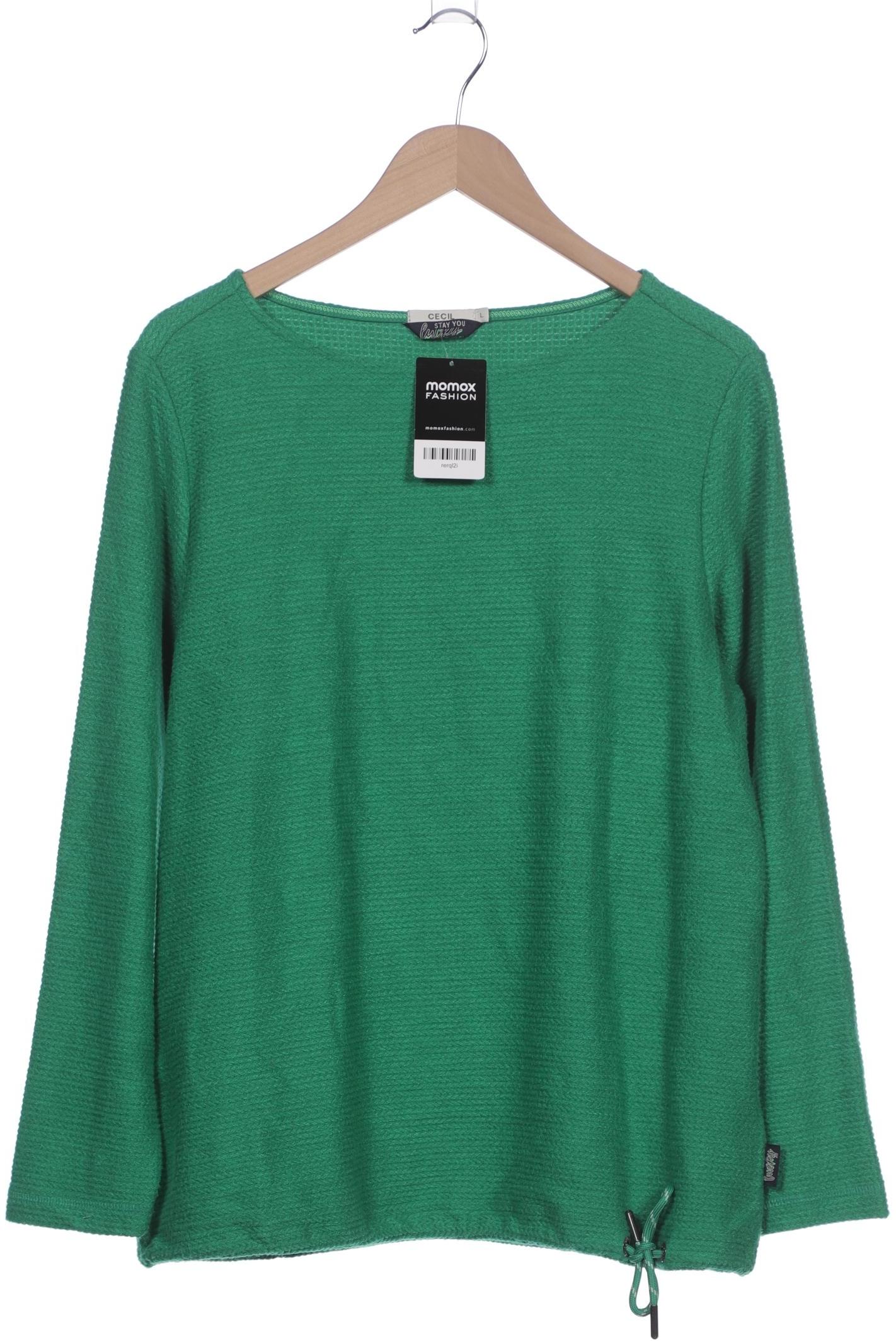 

Cecil Damen Sweatshirt, grün, Gr. 42