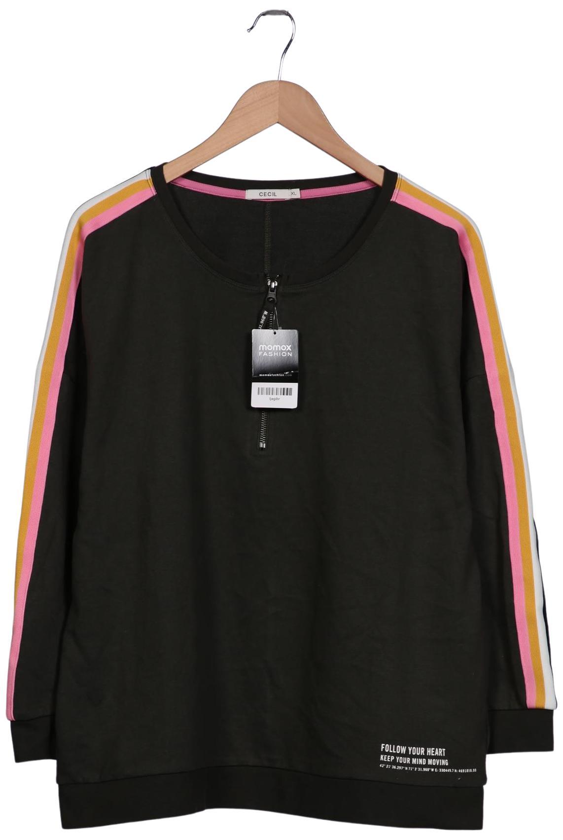 

Cecil Damen Sweatshirt, grün, Gr. 44