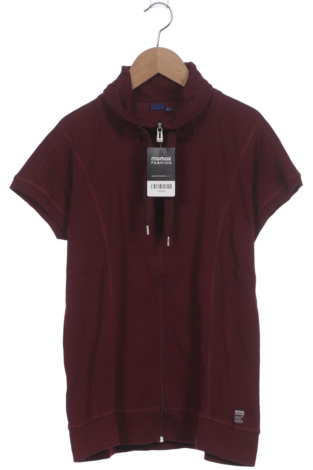 

Cecil Damen Sweatshirt, bordeaux, Gr. 42