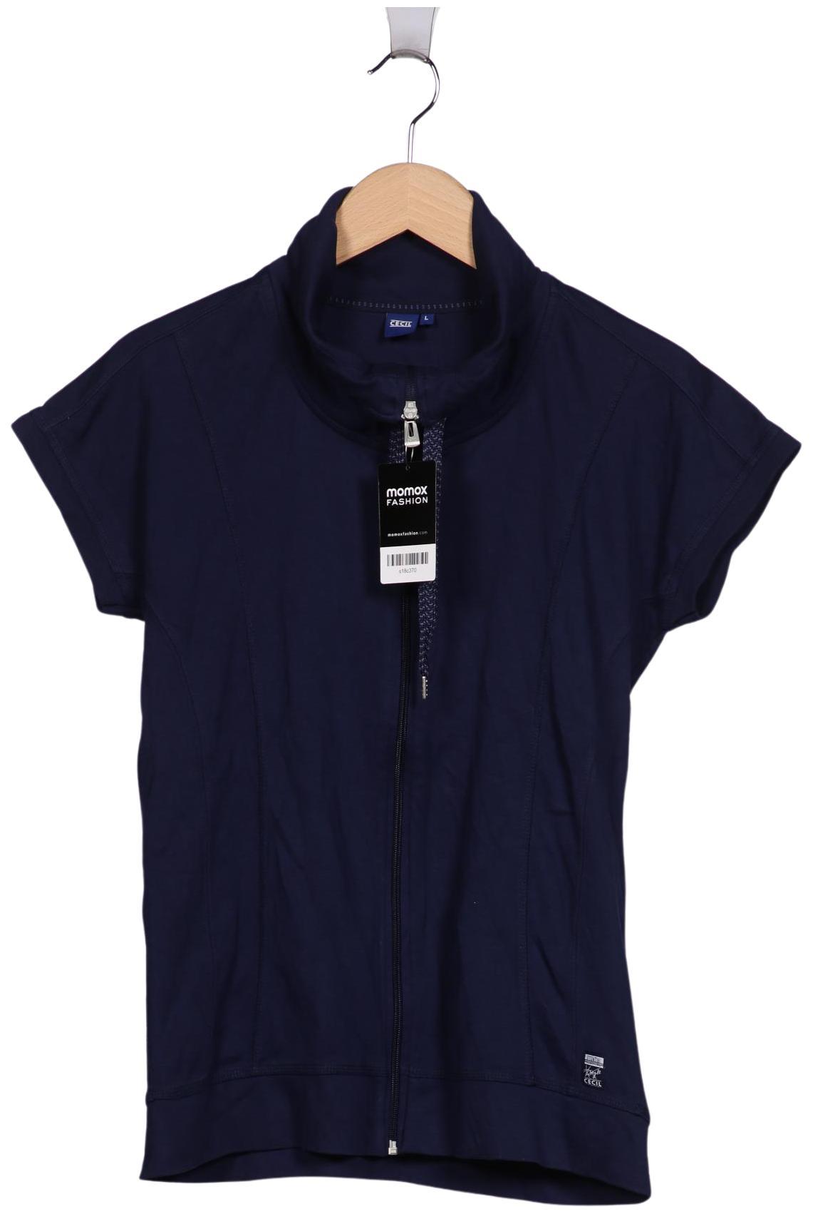 

Cecil Damen Sweatshirt, marineblau, Gr. 42