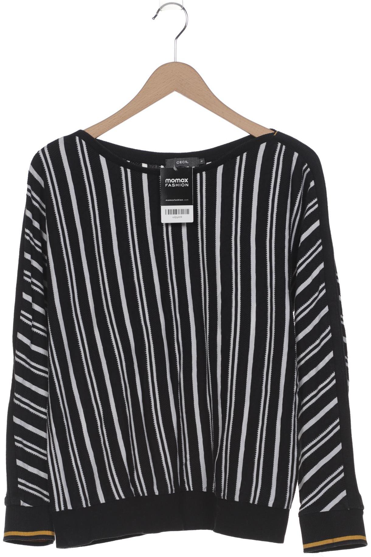 

Cecil Damen Sweatshirt, schwarz, Gr. 42