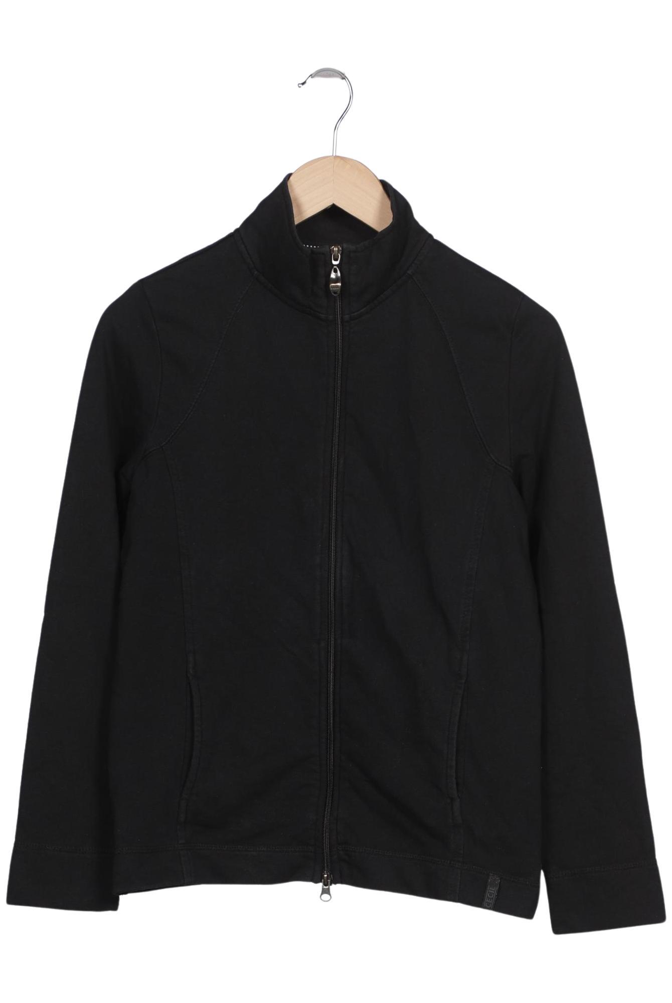 

Cecil Damen Sweatshirt, schwarz, Gr. 36