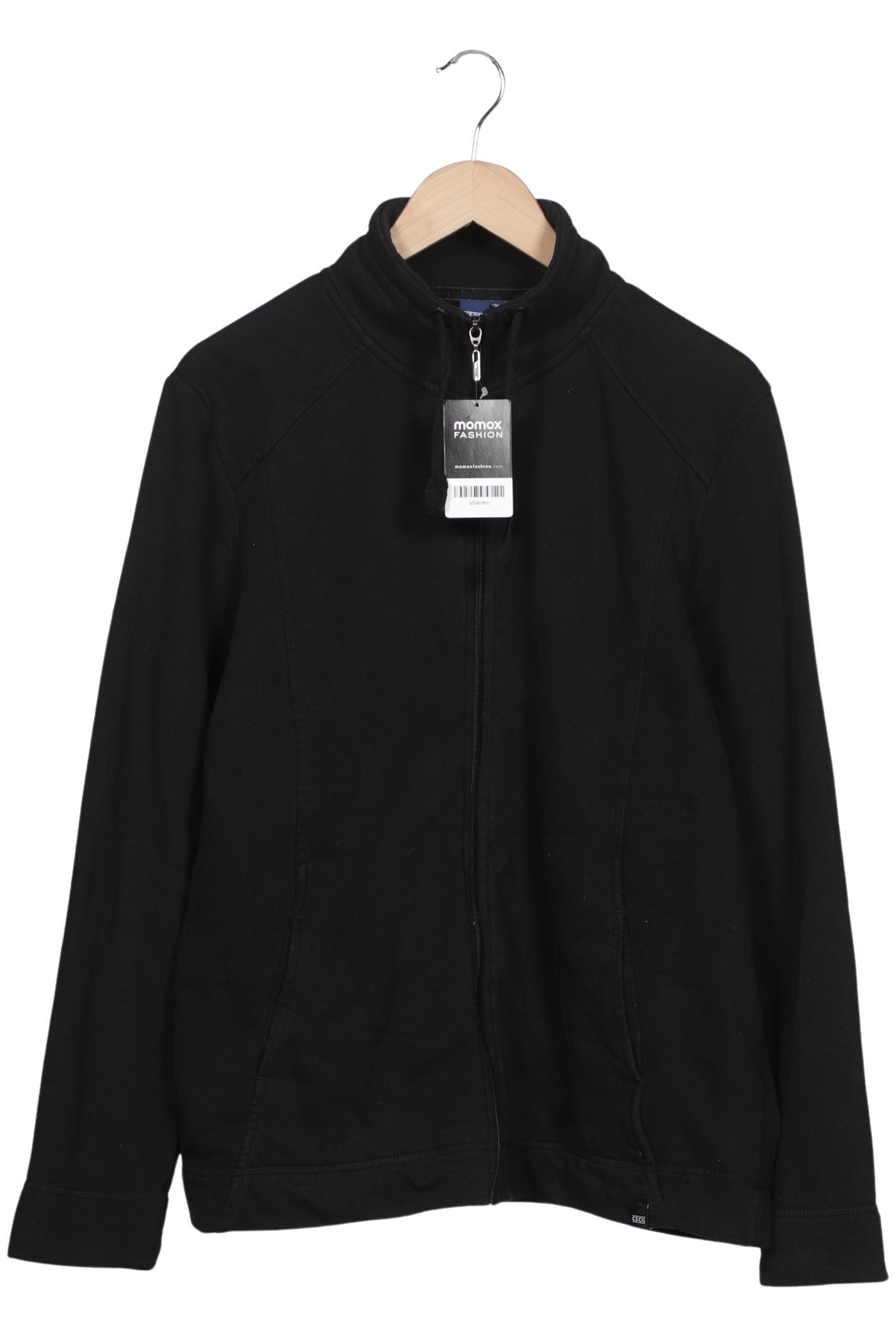 

Cecil Damen Sweatshirt, schwarz, Gr. 46