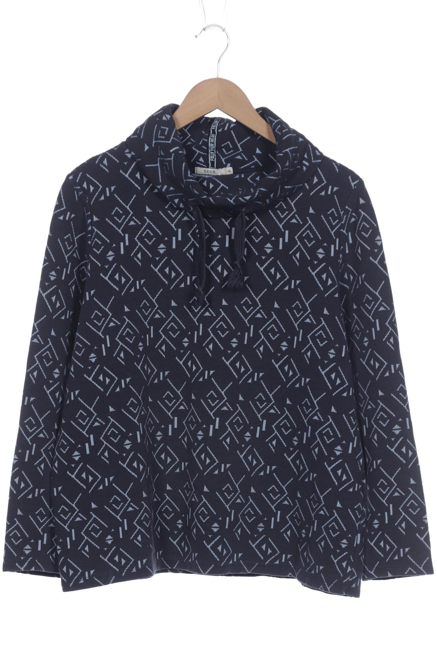 

Cecil Damen Sweatshirt, marineblau, Gr. 44