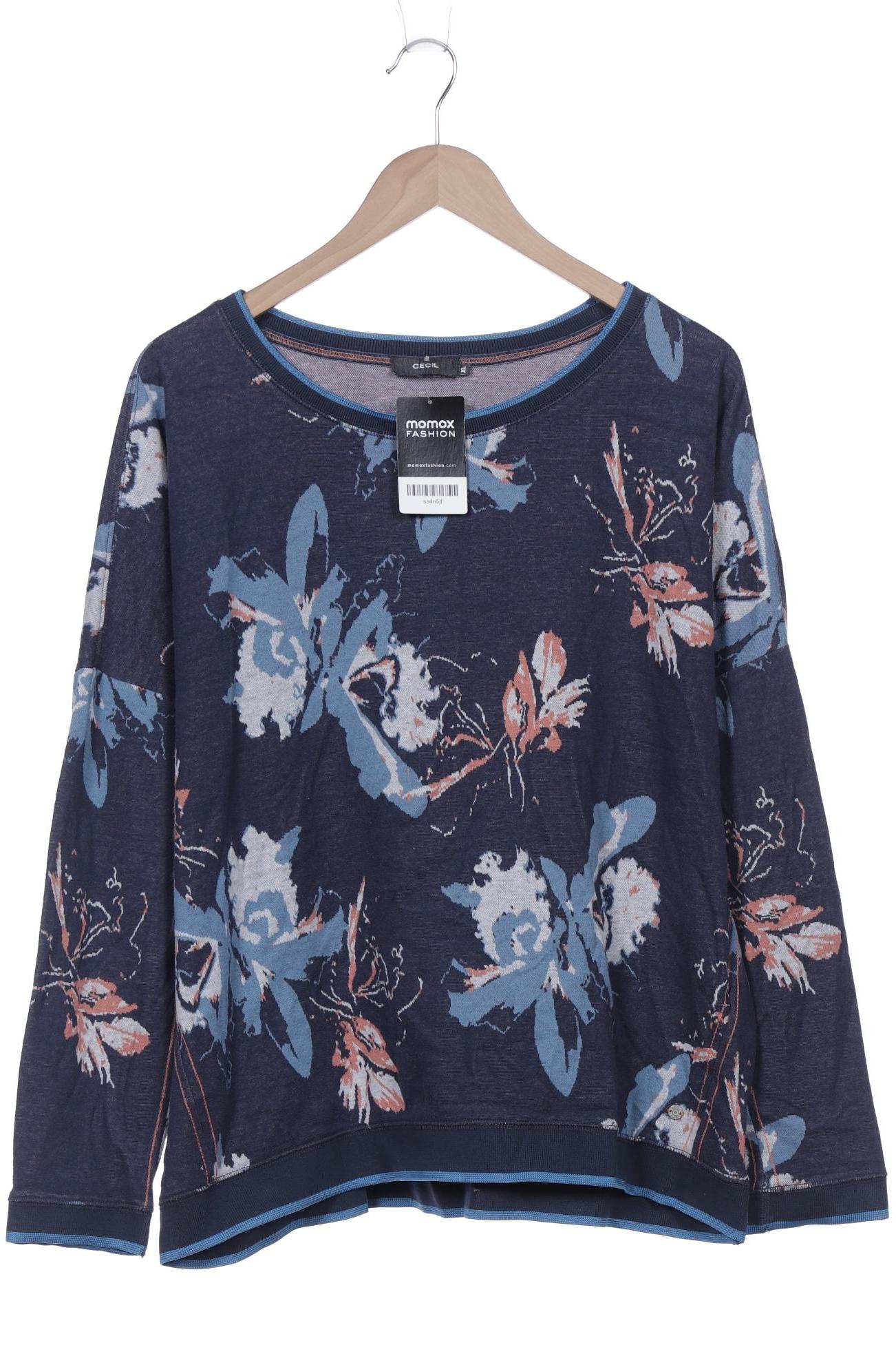 

Cecil Damen Sweatshirt, marineblau, Gr. 44