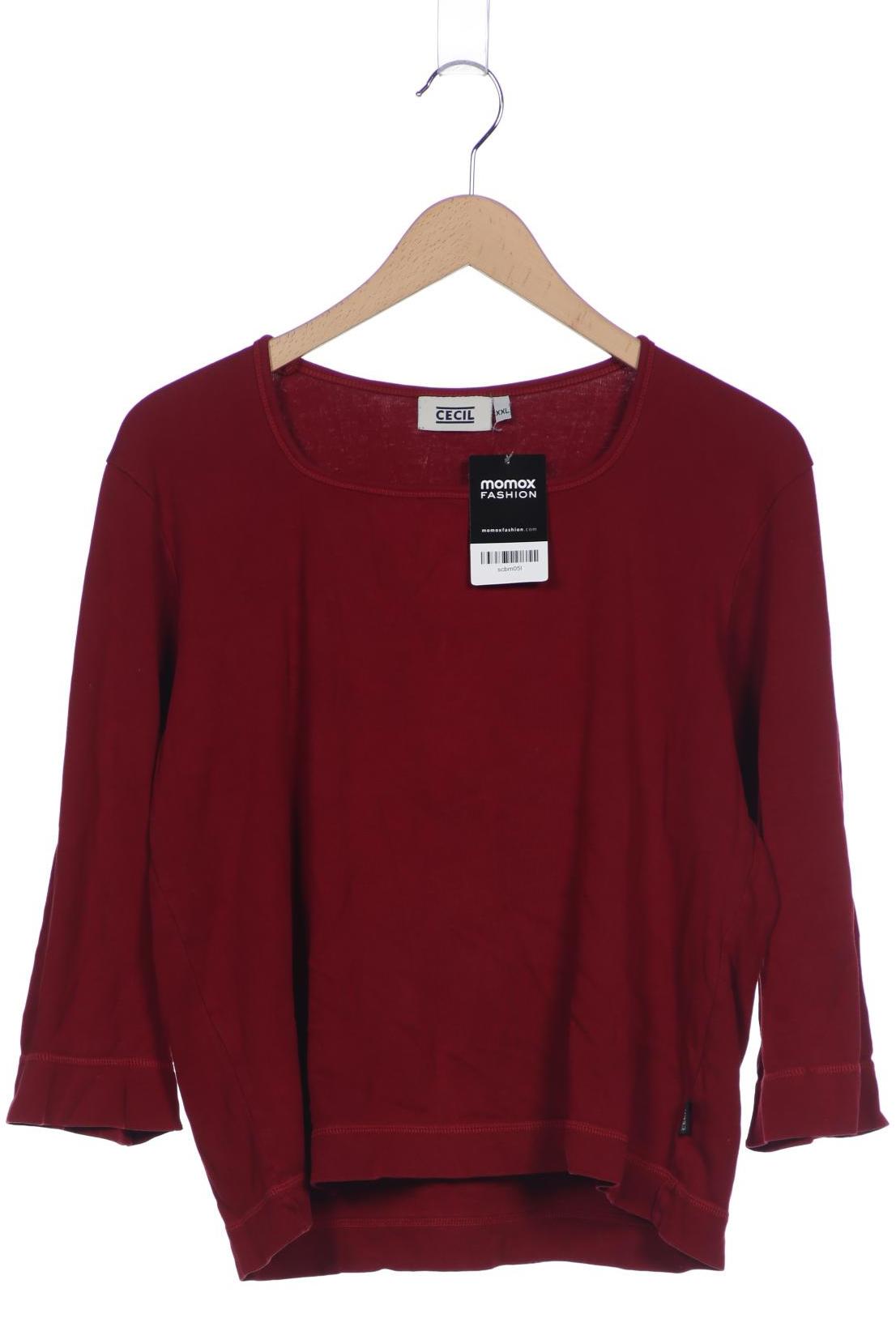 

Cecil Damen Sweatshirt, bordeaux, Gr. 46