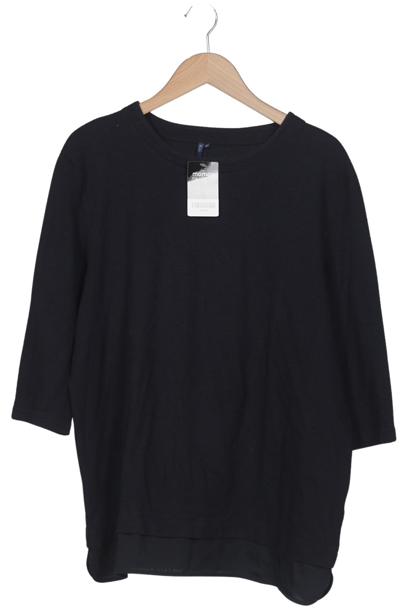 

Cecil Damen Sweatshirt, schwarz, Gr. 44