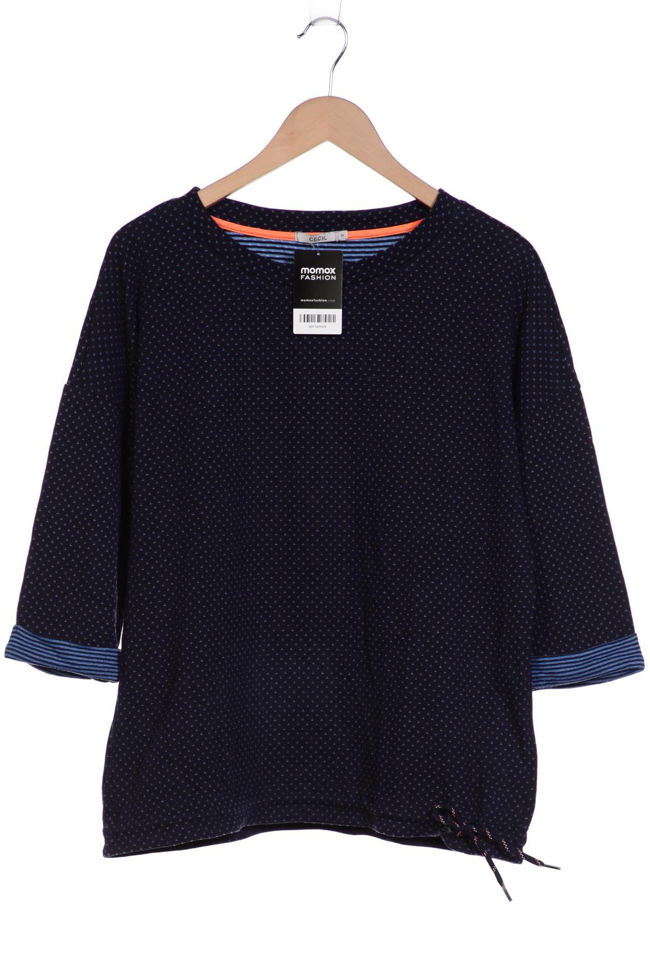 

Cecil Damen Sweatshirt, marineblau, Gr. 38