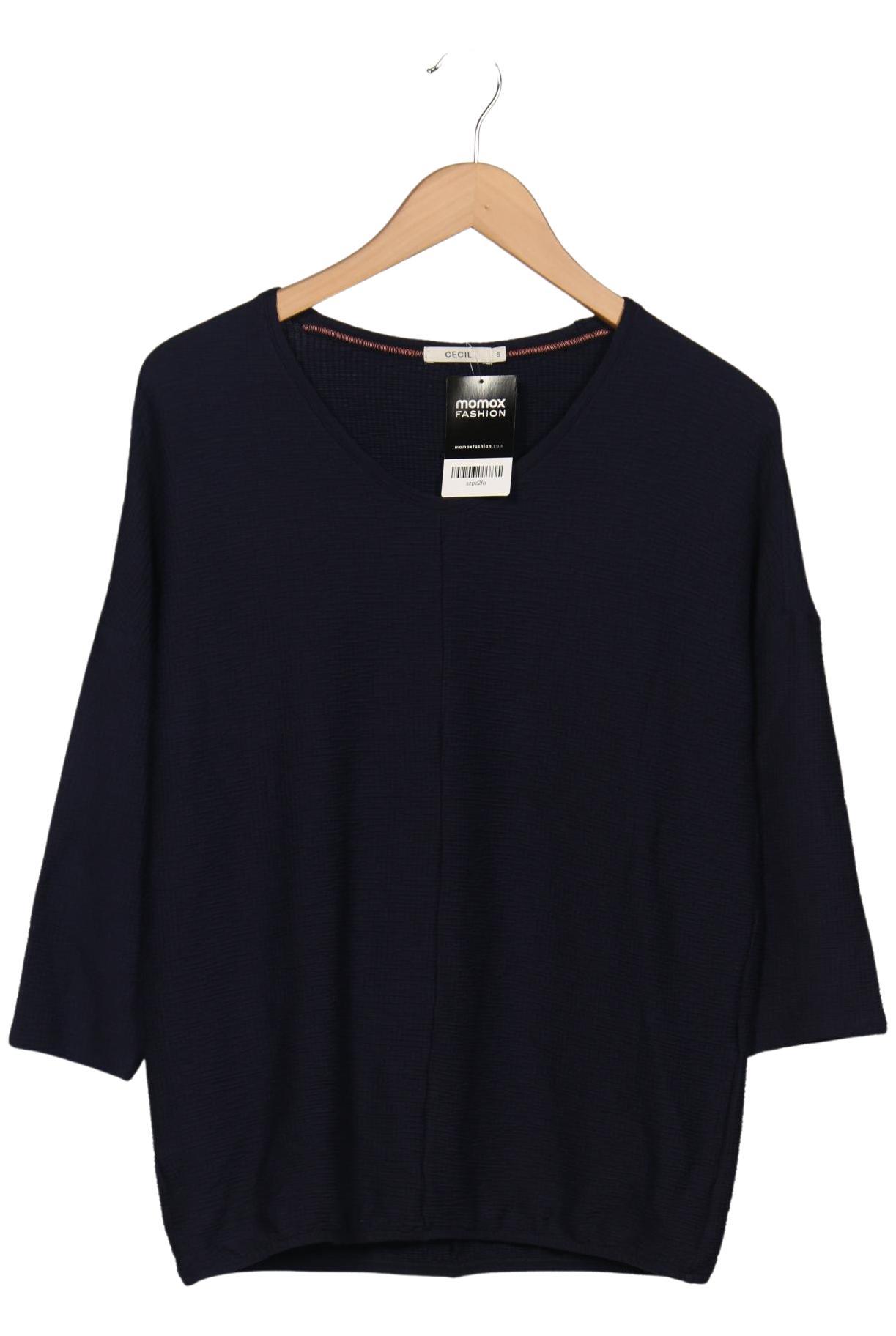 

Cecil Damen Sweatshirt, marineblau, Gr. 36