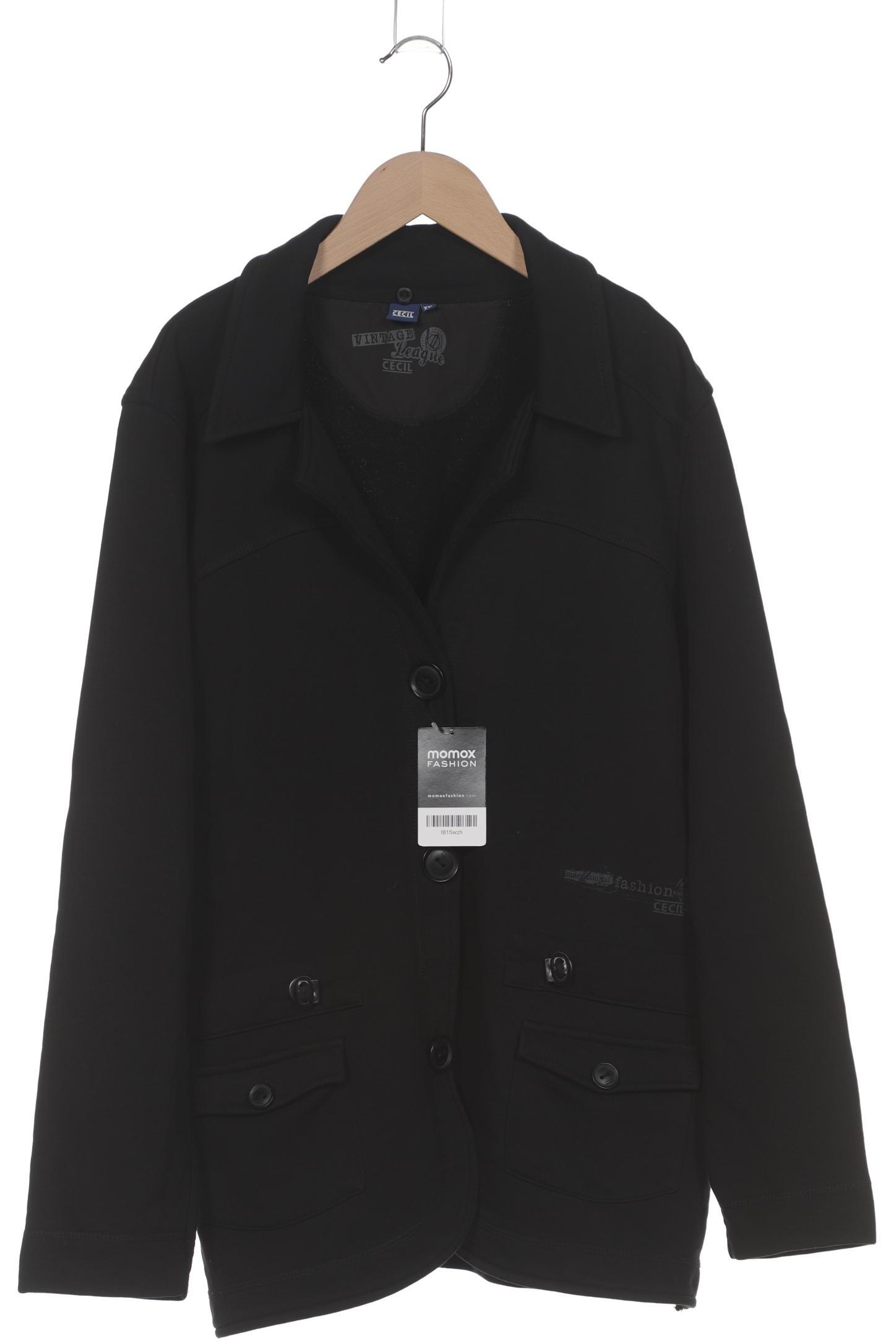 

Cecil Damen Sweatshirt, schwarz, Gr. 46